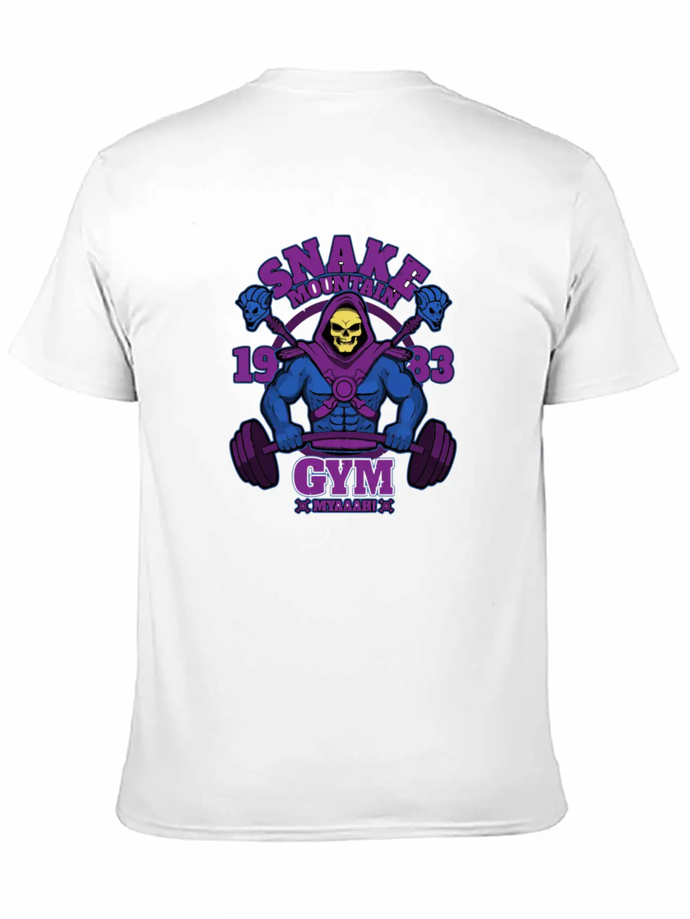 Snake Mountain Gym Basic Graphic T-Shirt – Daily Comfort In Soft Cotton