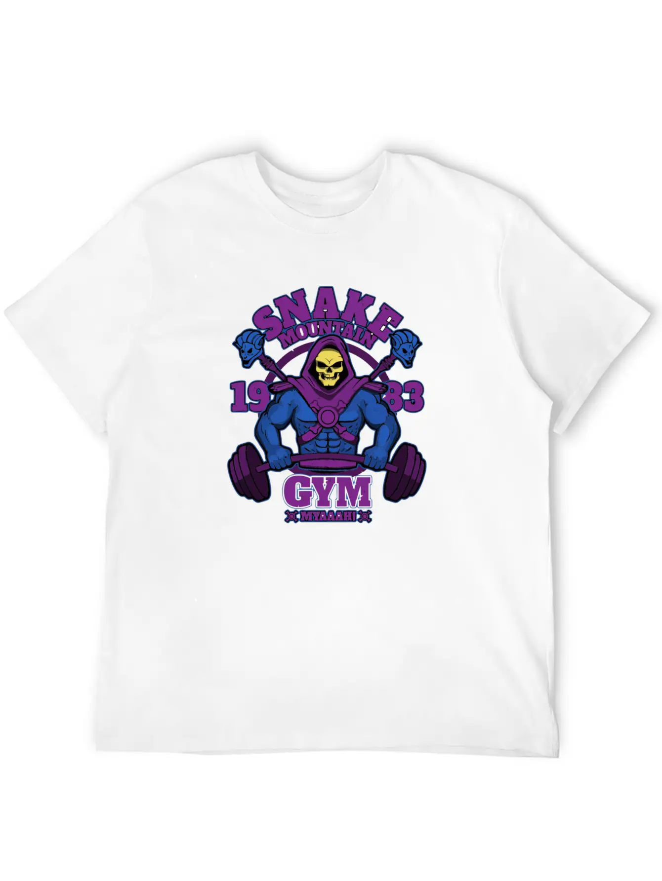 Snake Mountain Gym Basic Graphic T-Shirt – Daily Comfort In Soft Cotton