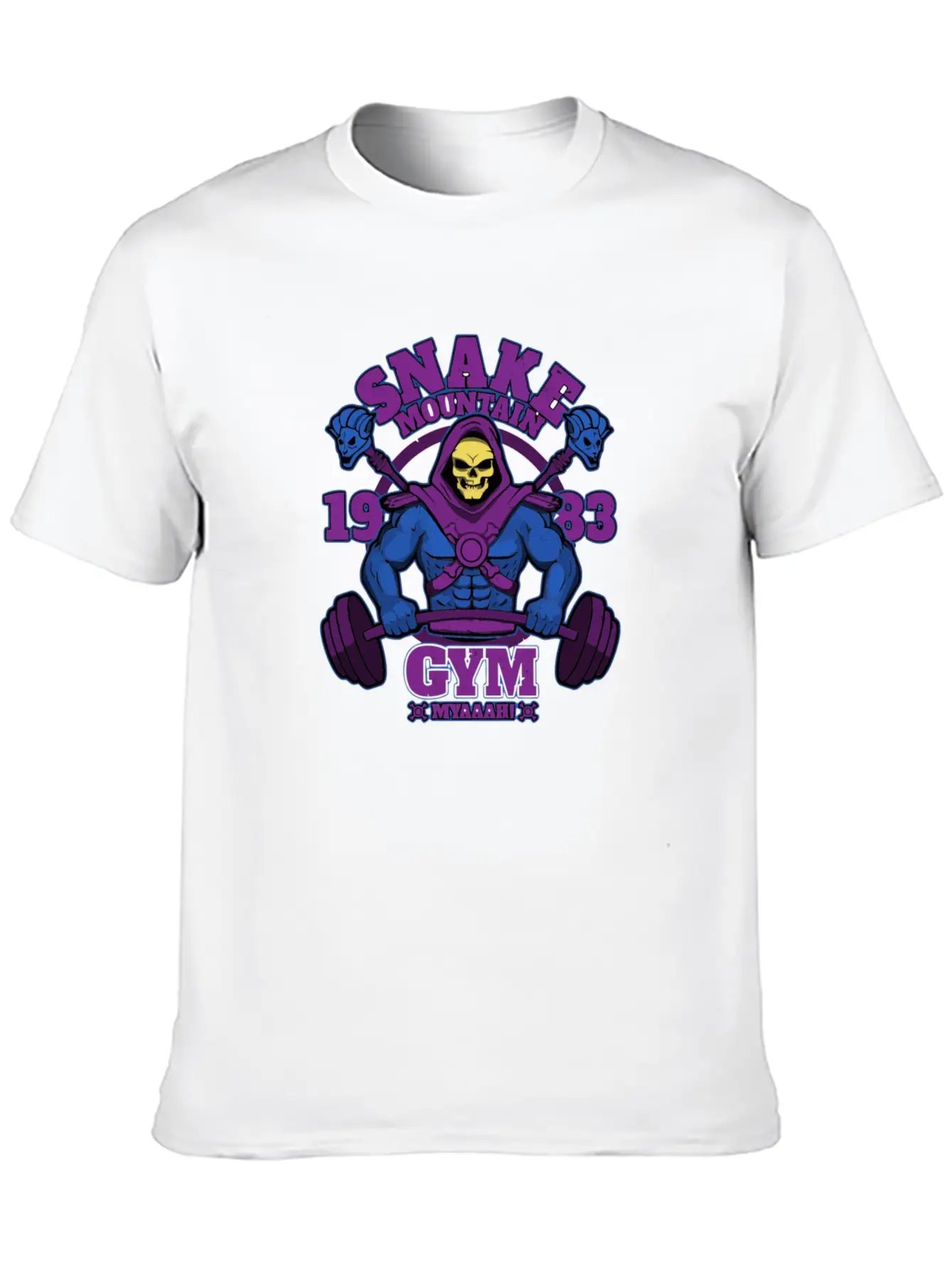 Snake Mountain Gym Basic Graphic T-Shirt – Daily Comfort In Soft Cotton
