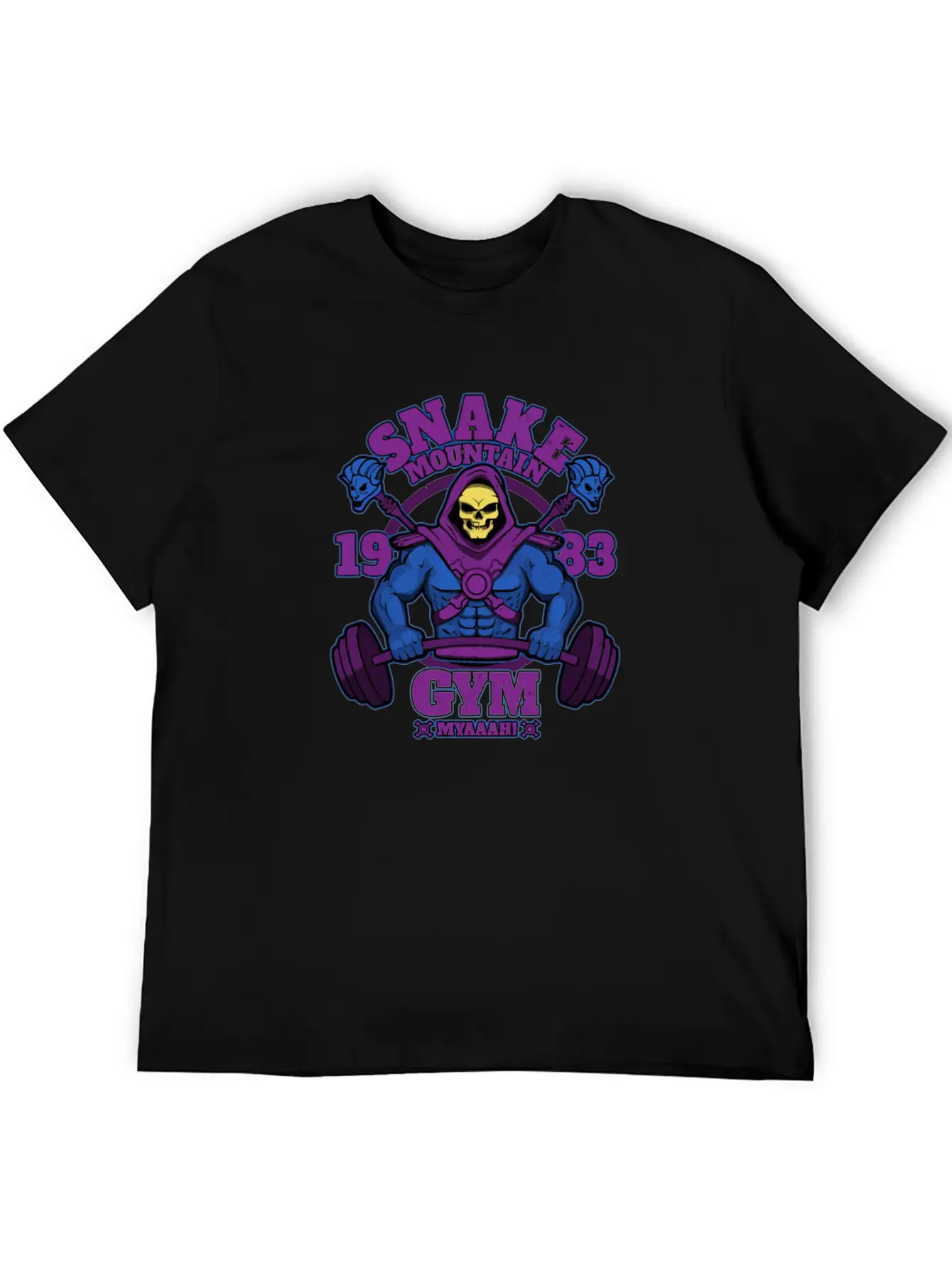 Snake Mountain Gym Basic Graphic T-Shirt – Daily Comfort In Soft Cotton