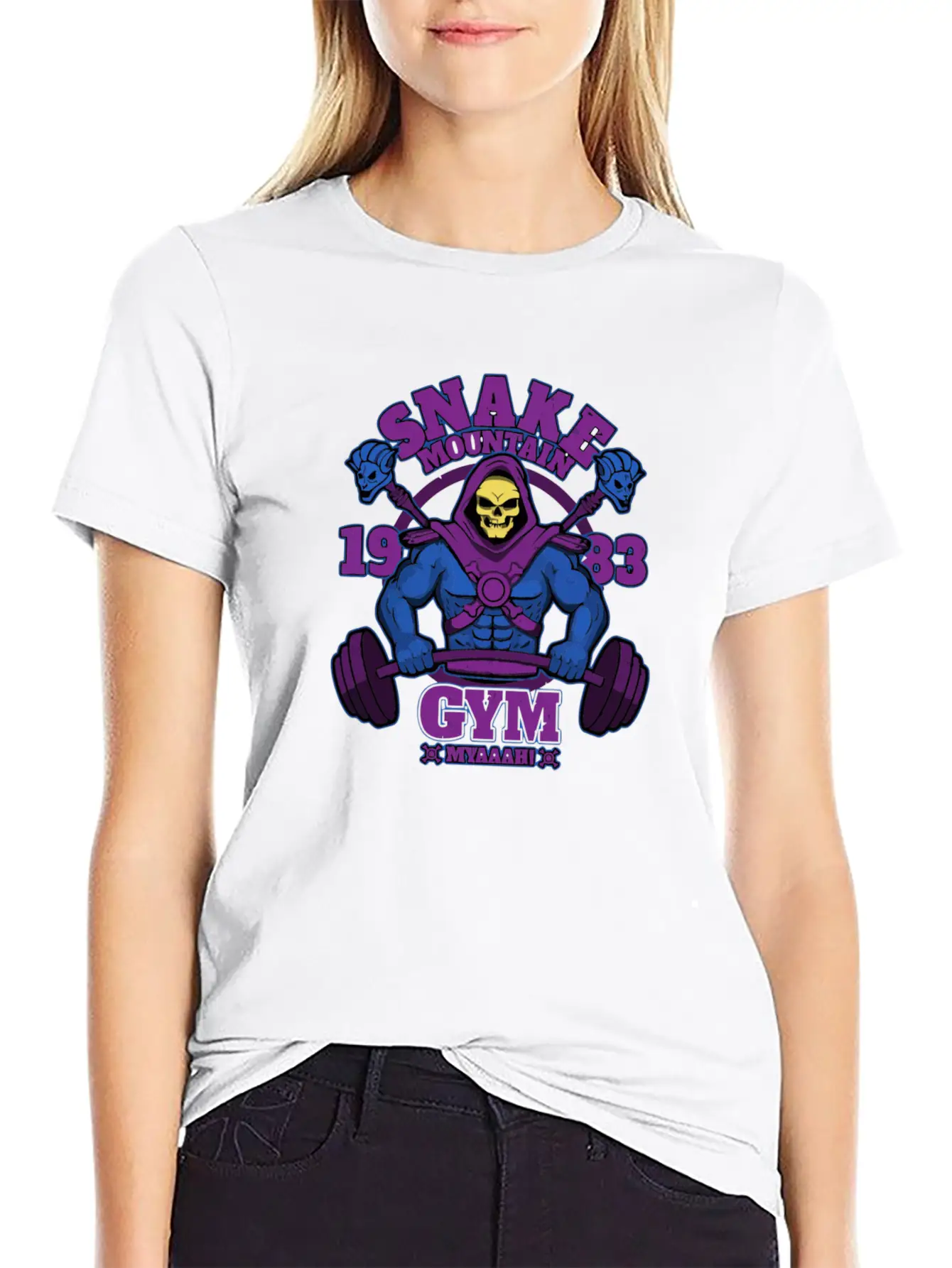 Snake Mountain Gym Basic Graphic T-Shirt – Daily Comfort In Soft Cotton