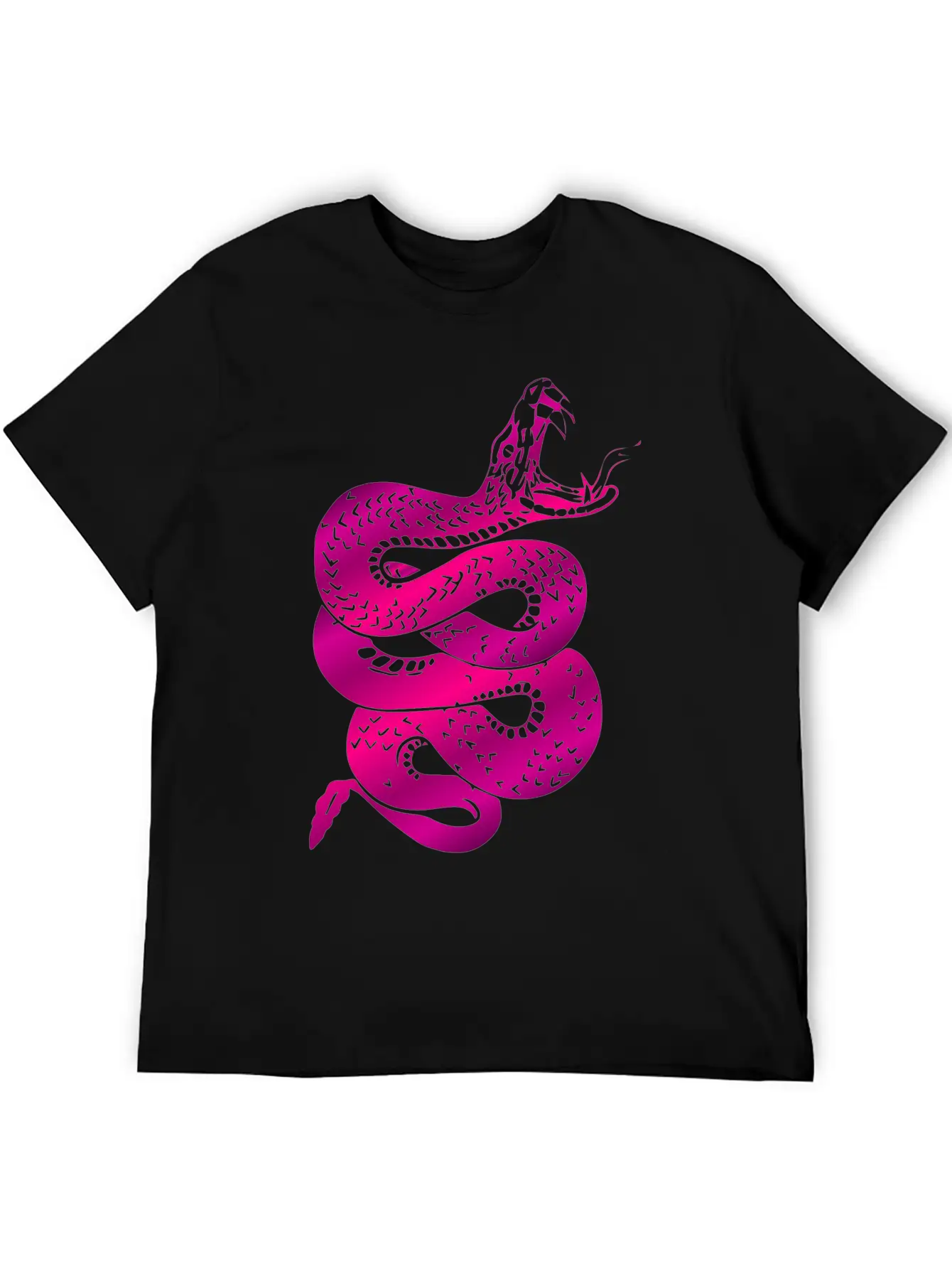 Snake Reptile Scales Comfortable Minimalist Graphic Tee – Summer Style Essential
