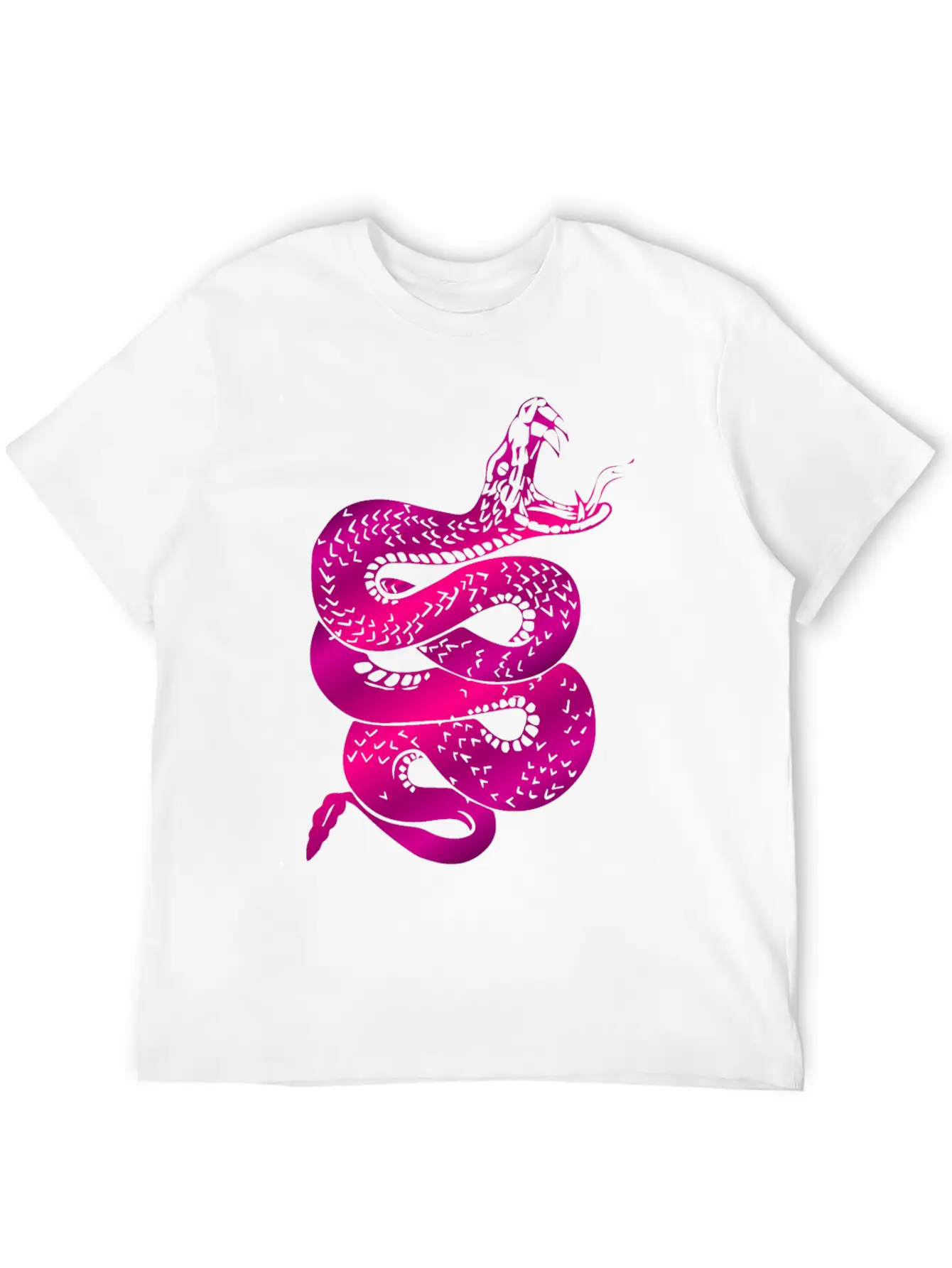 Snake Reptile Scales Comfortable Minimalist Graphic Tee – Summer Style Essential