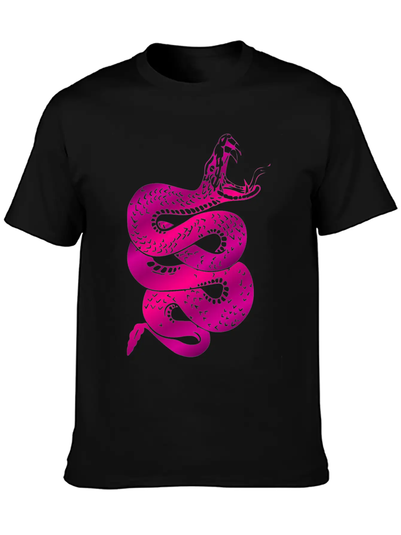 Snake Reptile Scales Comfortable Minimalist Graphic Tee – Summer Style Essential