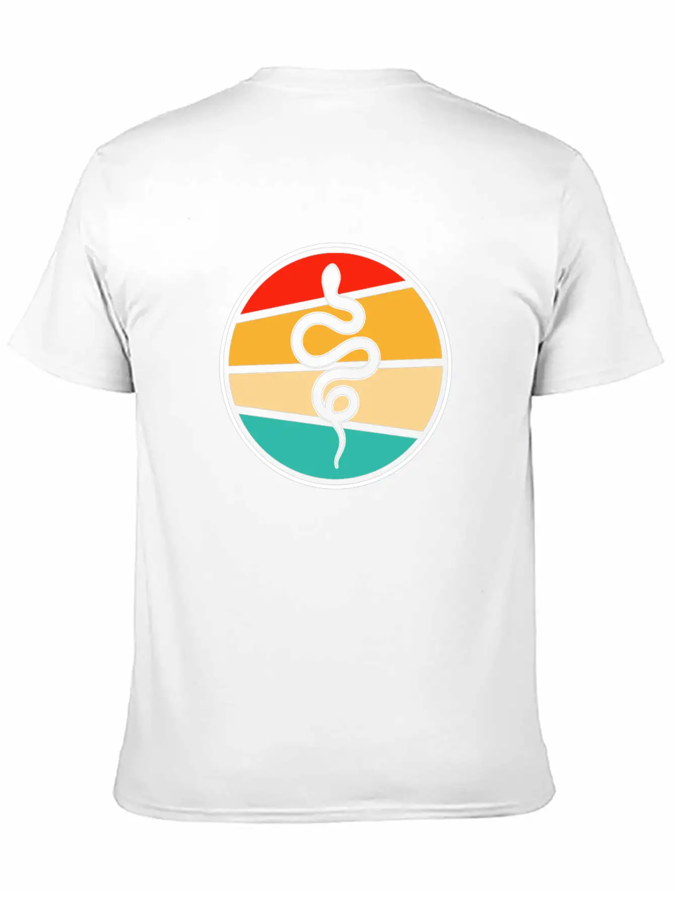 Snake Retro Essential Unisex Summer Tee – Soft Cotton Casual Fit