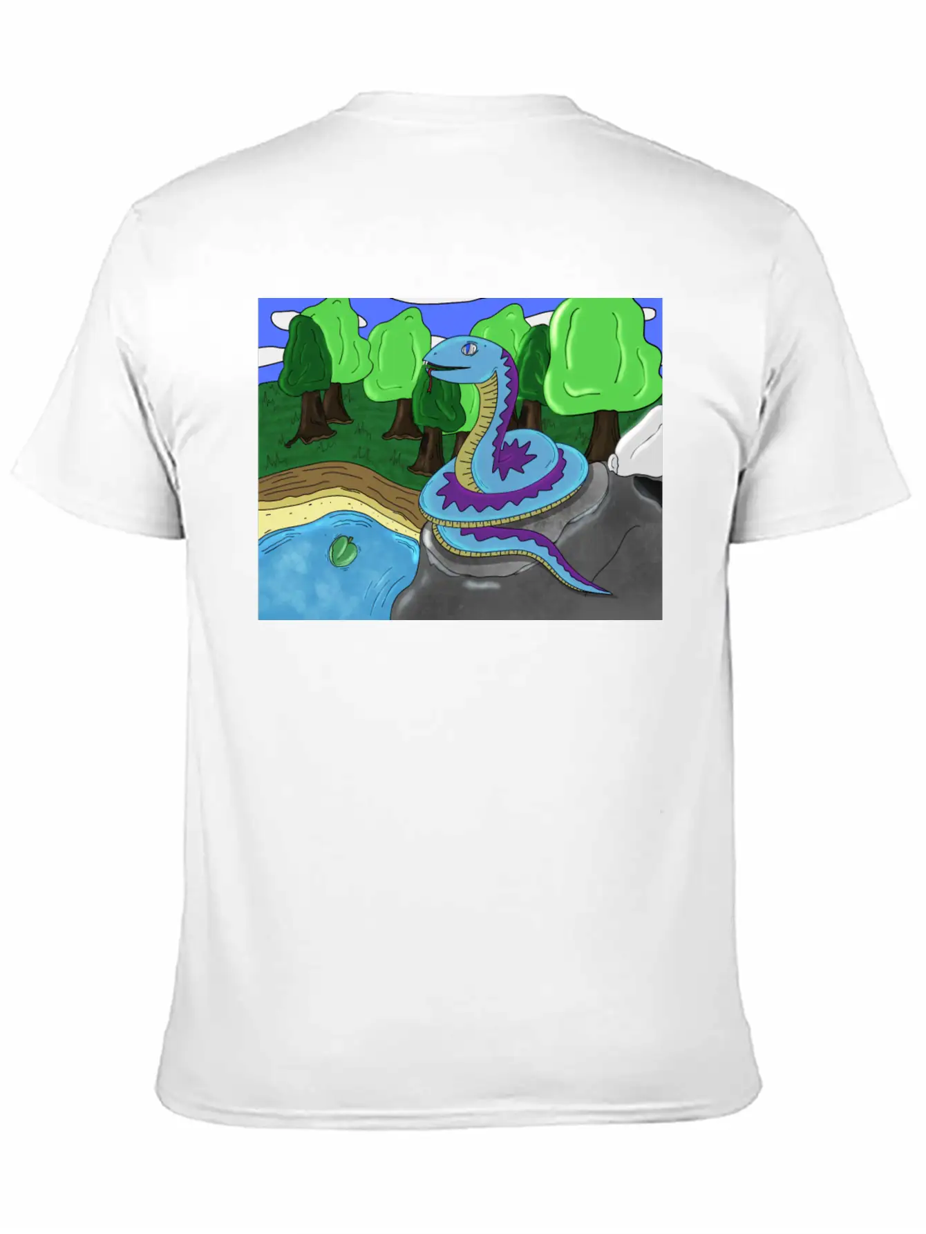 Snake Stylish Everyday T-Shirt – Unisex Basic Cotton Tee
