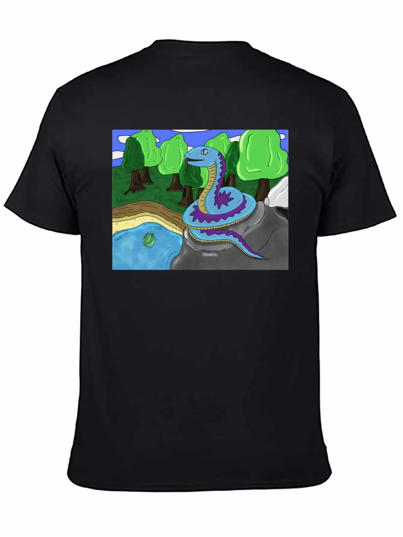 Snake Stylish Everyday T-Shirt – Unisex Basic Cotton Tee