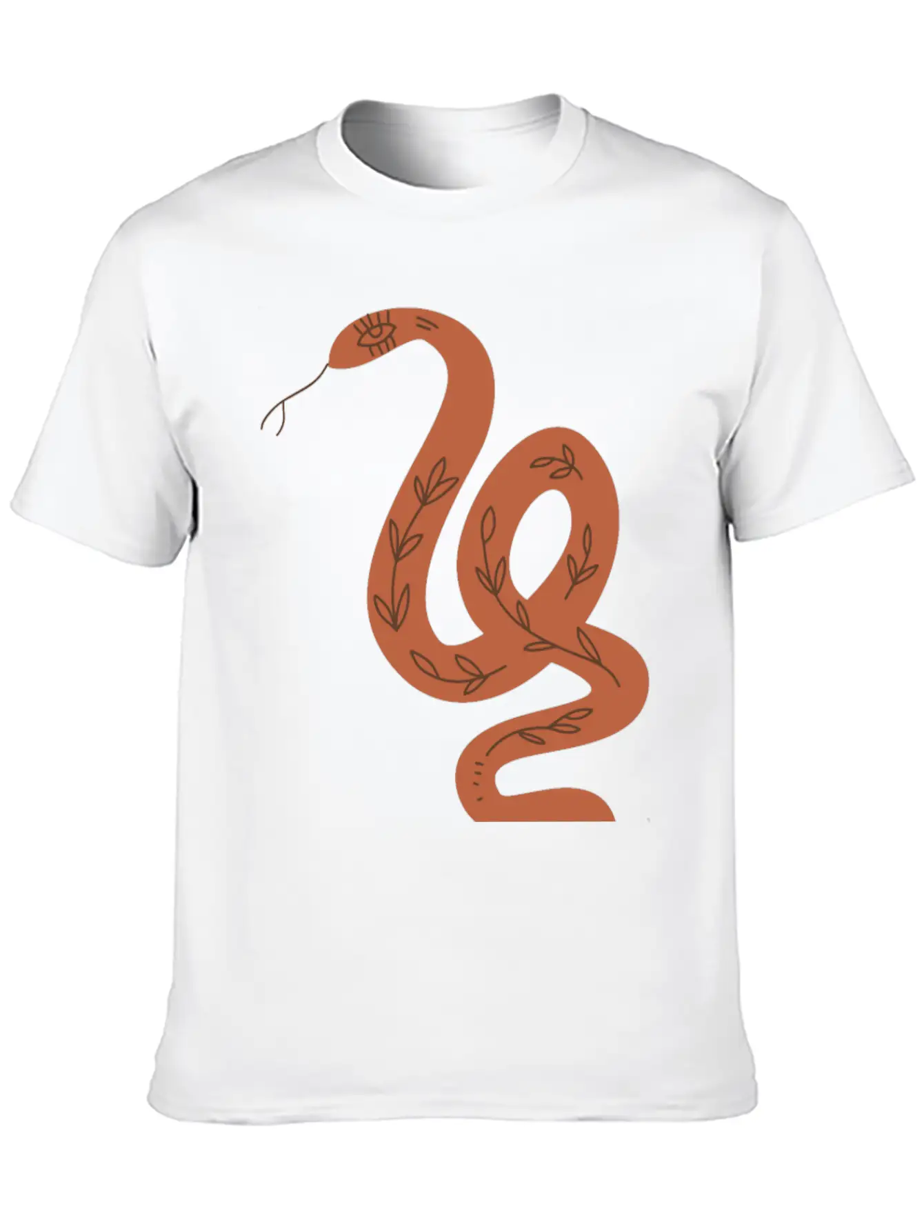 Snake Unisex Short Sleeve Soft Cotton T-Shirt – Casual Everyday Wear