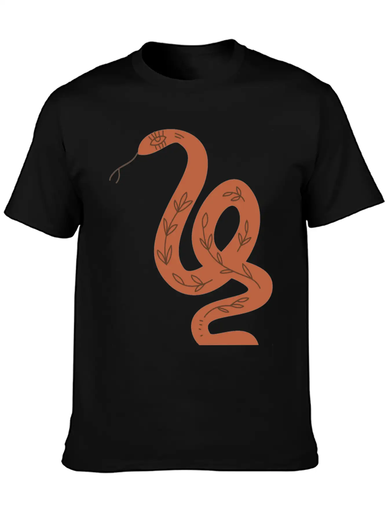 Snake Unisex Short Sleeve Soft Cotton T-Shirt – Casual Everyday Wear