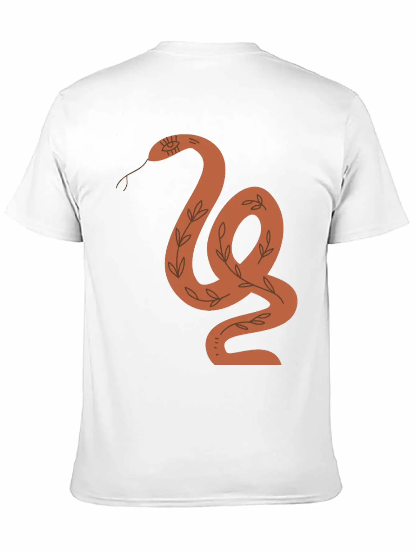 Snake Unisex Short Sleeve Soft Cotton T-Shirt – Casual Everyday Wear