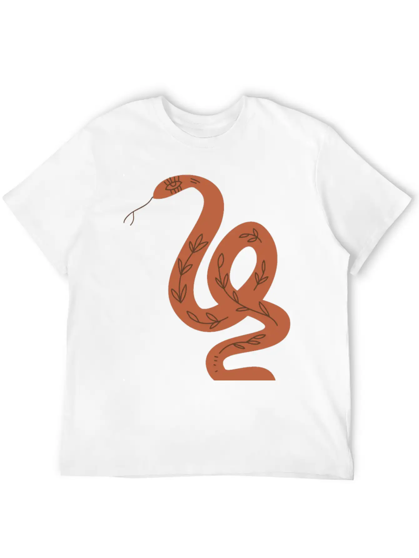 Snake Unisex Short Sleeve Soft Cotton T-Shirt – Casual Everyday Wear