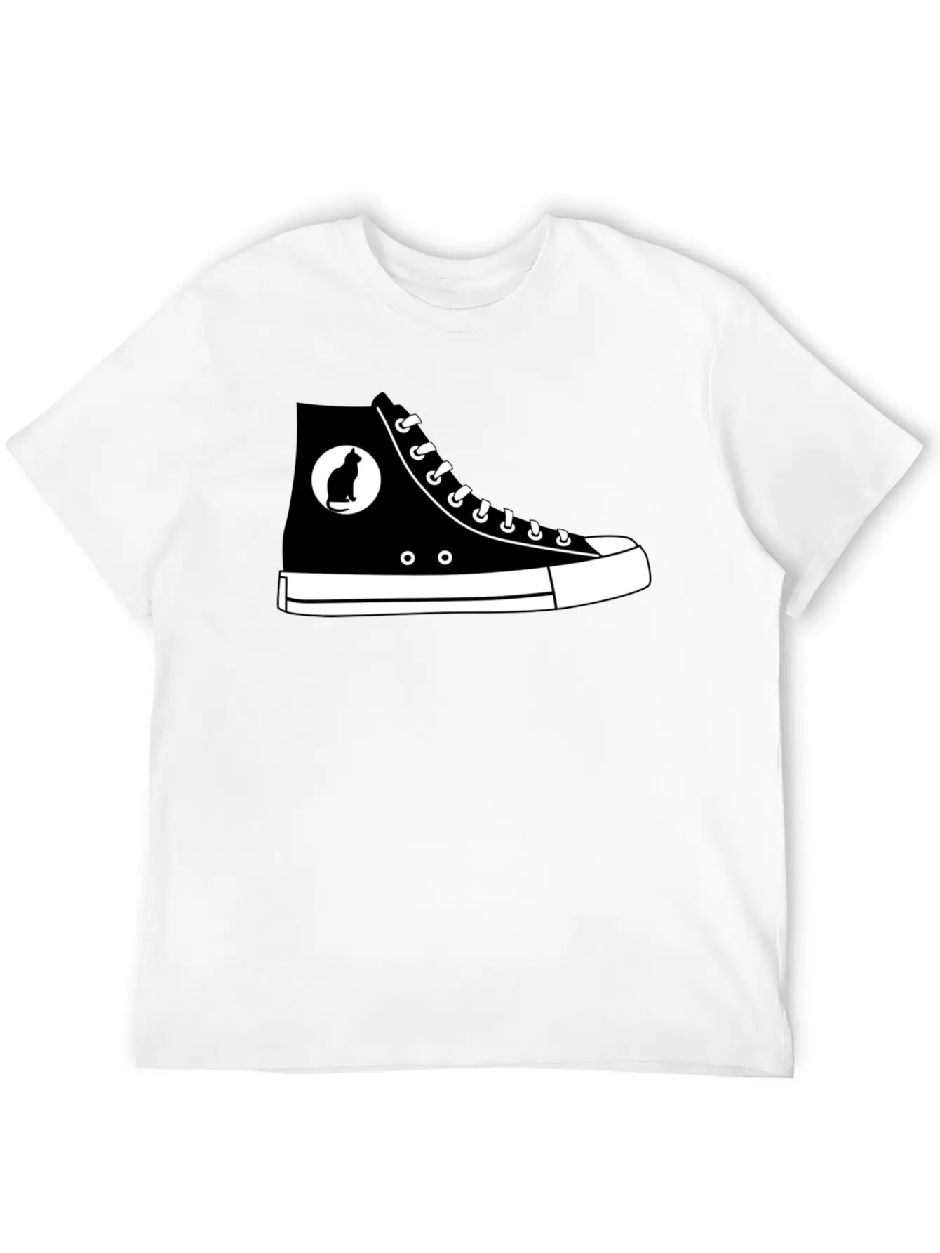Sneaker Stylish Everyday T-Shirt – Unisex Basic Cotton Tee