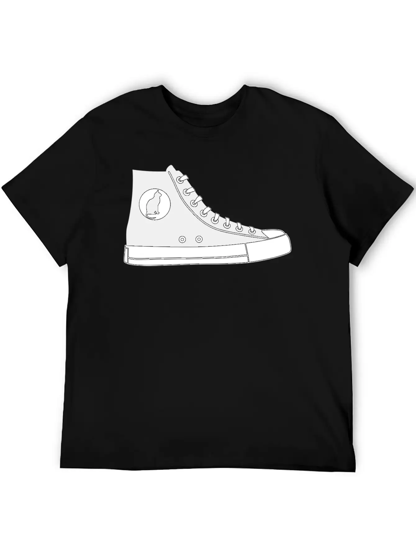Sneaker Stylish Everyday T-Shirt – Unisex Basic Cotton Tee