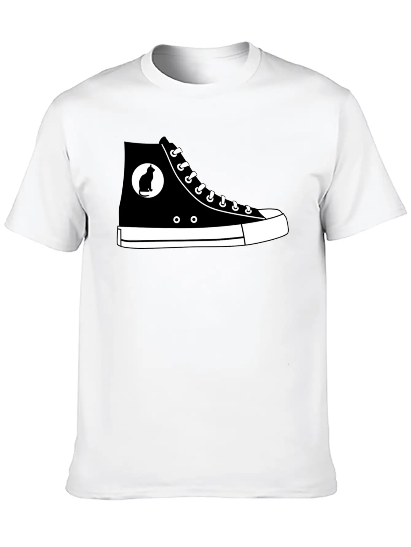 Sneaker Stylish Everyday T-Shirt – Unisex Basic Cotton Tee
