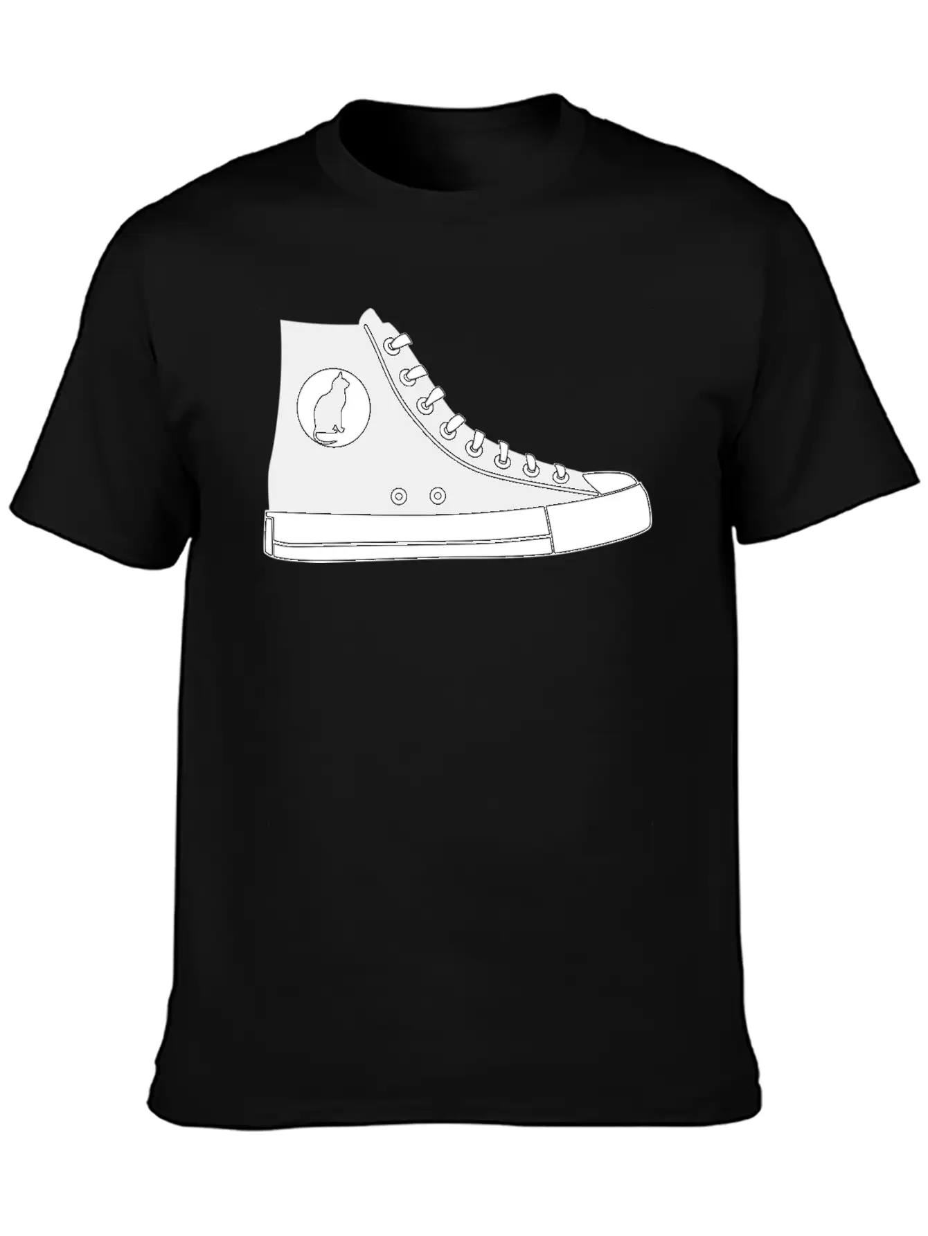 Sneaker Stylish Everyday T-Shirt – Unisex Basic Cotton Tee