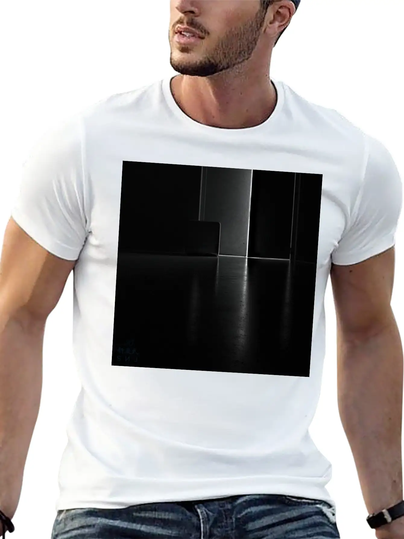 SNJ - Lighting Plan - Cross Stylish Everyday T-Shirt – Unisex Basic Cotton Tee