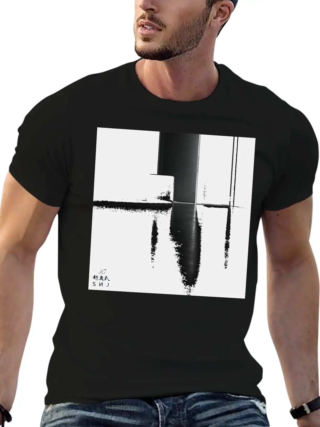 SNJ - Lighting Plan - Cross Stylish Everyday T-Shirt – Unisex Basic Cotton Tee