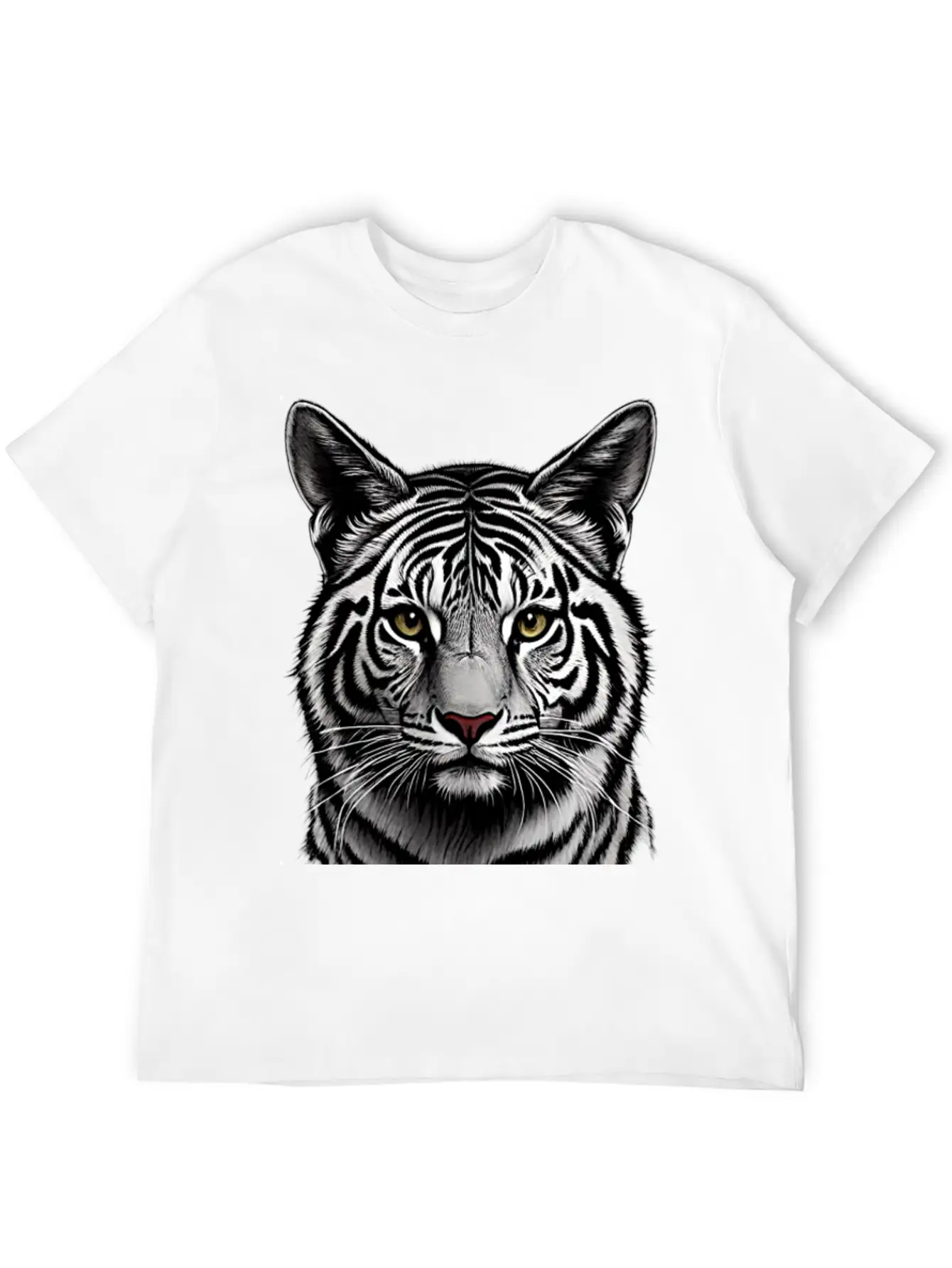 Snow Tiger Timeless Short Sleeve Tee – Comfy And Minimalist Design