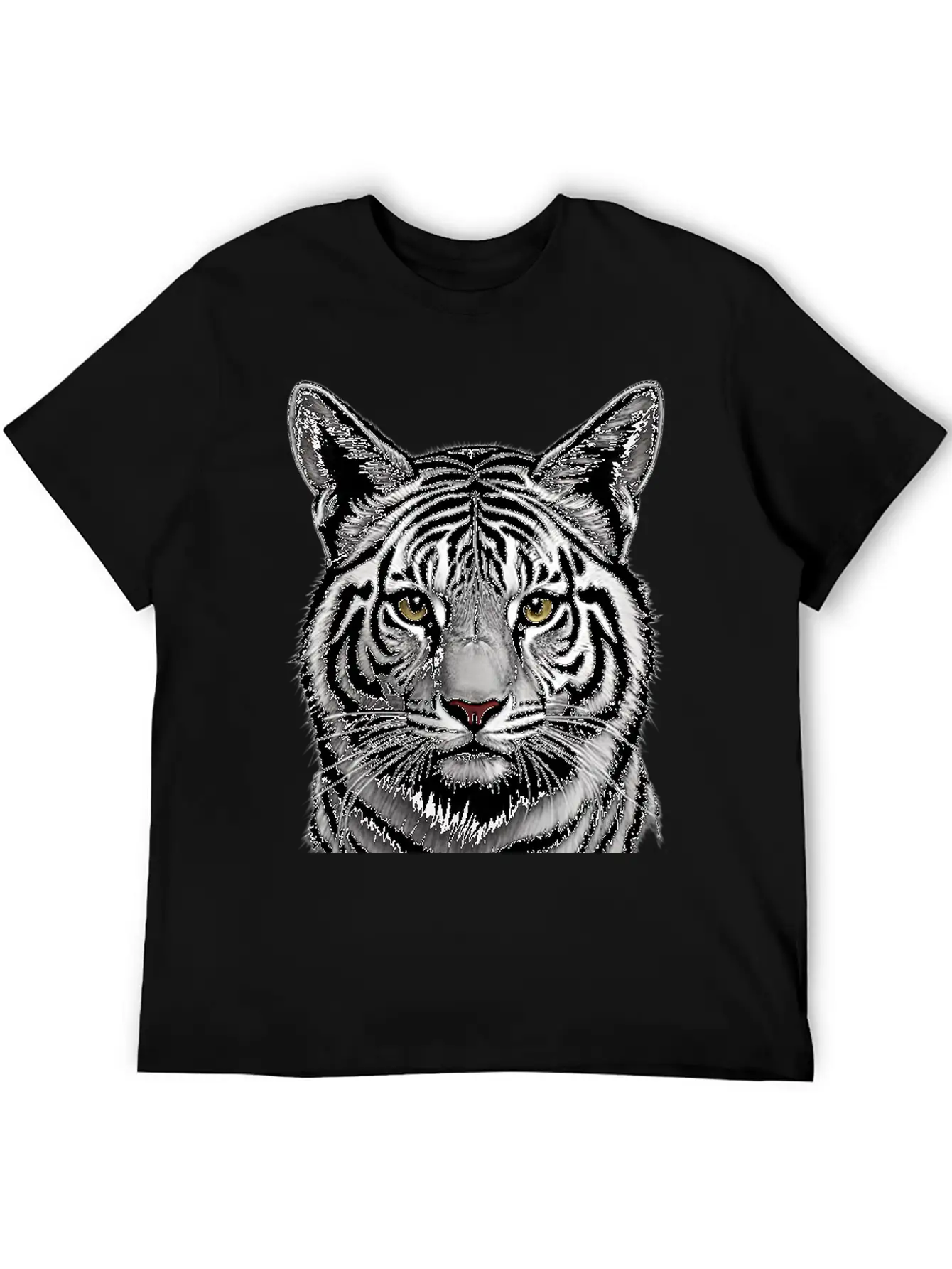 Snow Tiger Timeless Short Sleeve Tee – Comfy And Minimalist Design