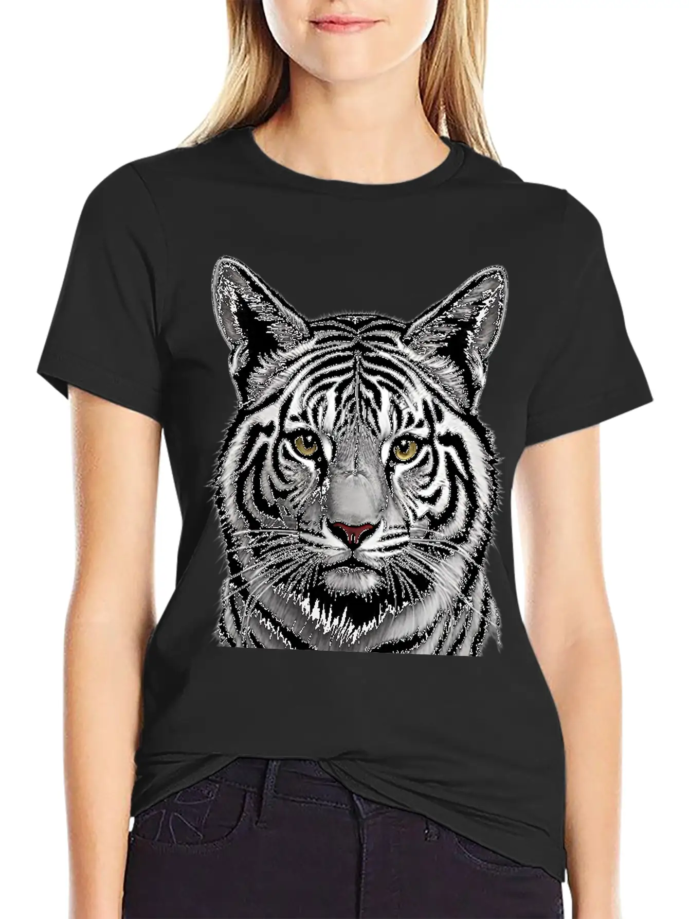 Snow Tiger Timeless Short Sleeve Tee – Comfy And Minimalist Design