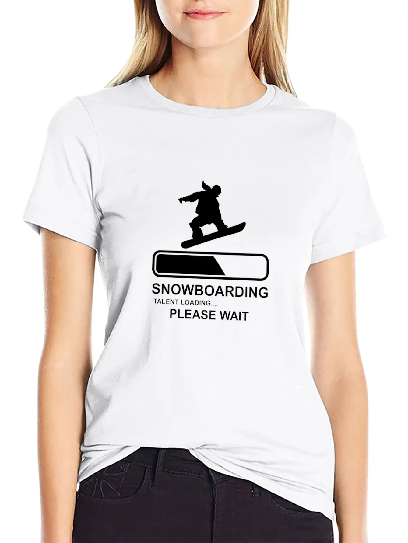 Snowboard Essential Unisex Summer Tee – Soft Cotton Casual Fit