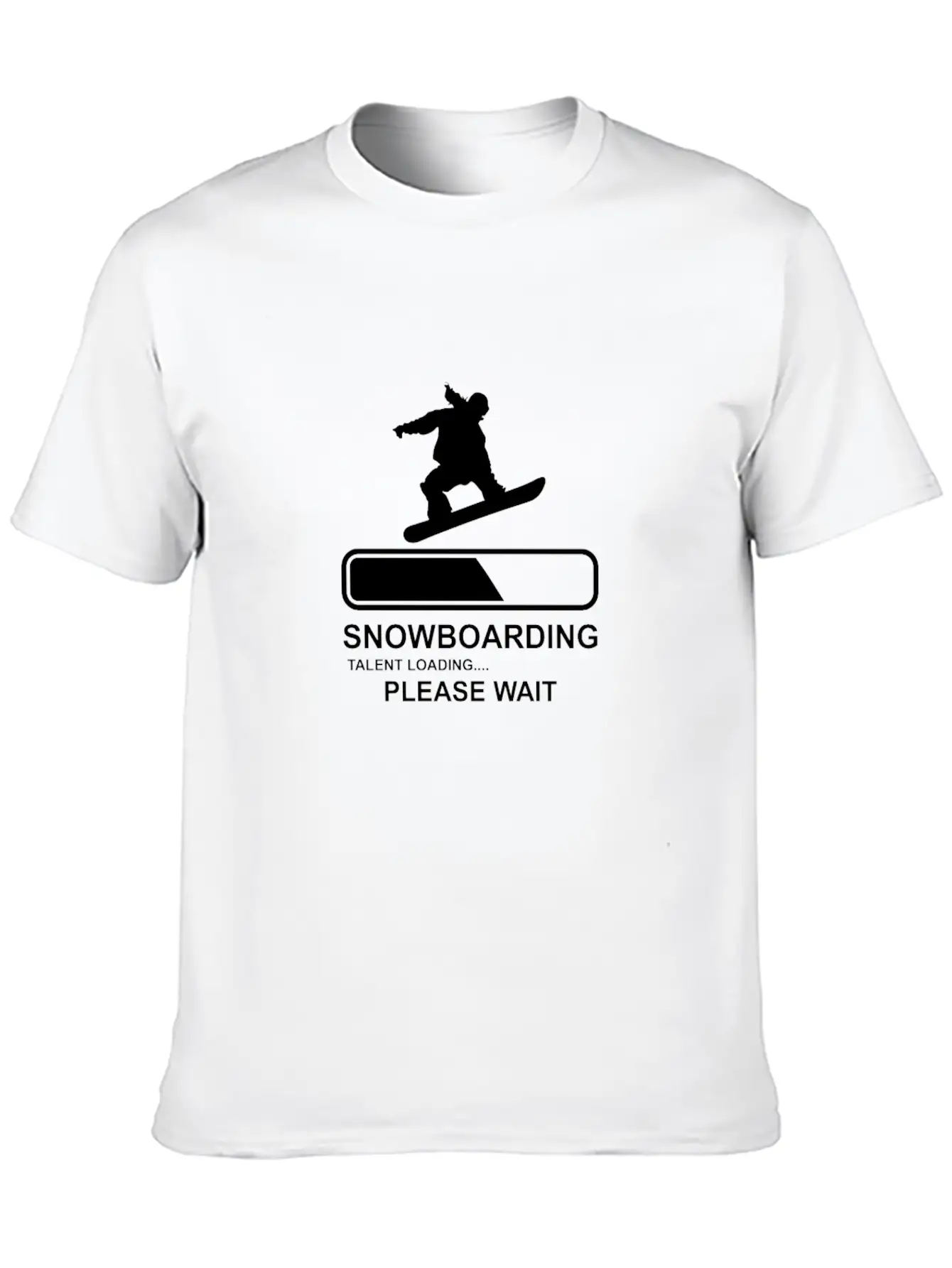 Snowboard Essential Unisex Summer Tee – Soft Cotton Casual Fit