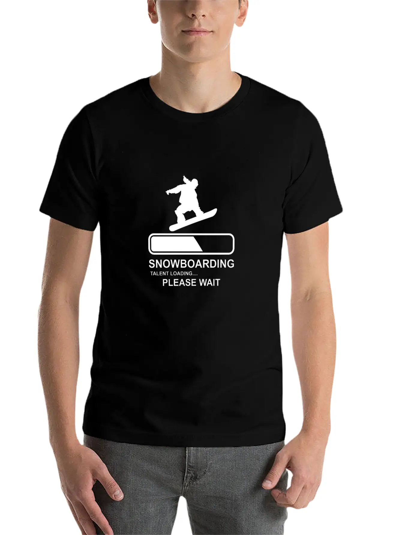 Snowboard Essential Unisex Summer Tee – Soft Cotton Casual Fit