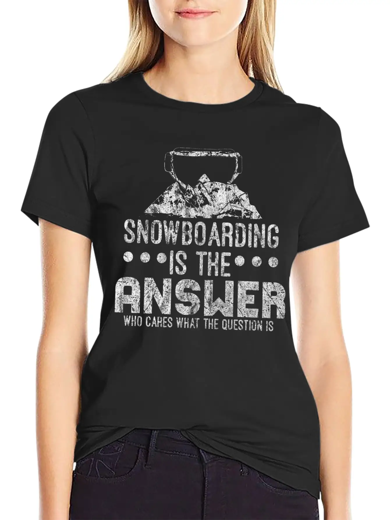 Snowboard Winter Basic Graphic T-Shirt – Daily Comfort In Soft Cotton