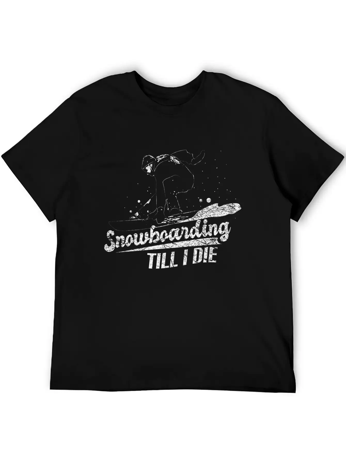 Snowboard Winter Stylish Everyday T-Shirt – Unisex Basic Cotton Tee