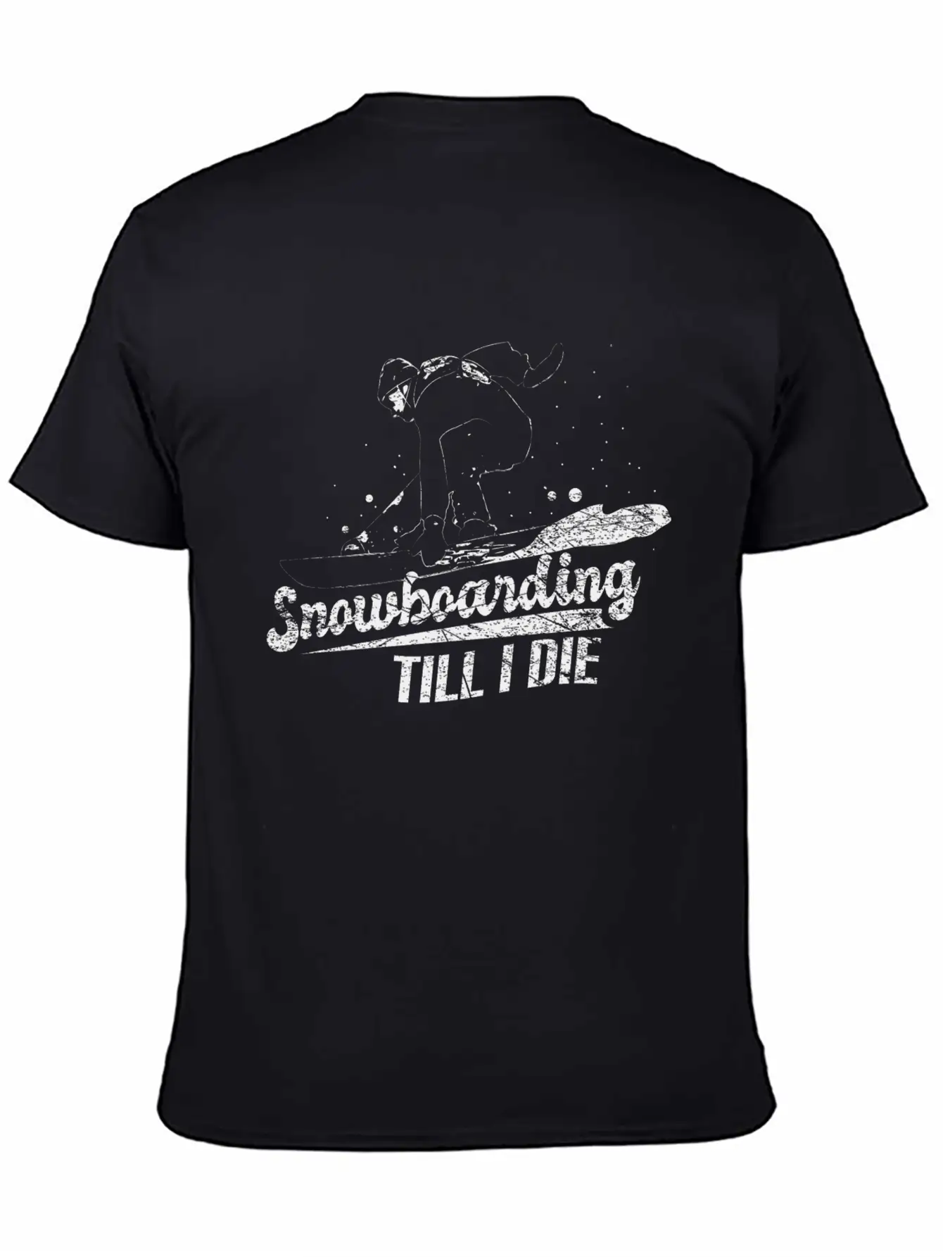Snowboard Winter Stylish Everyday T-Shirt – Unisex Basic Cotton Tee