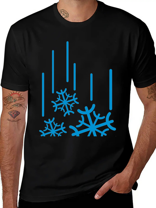 Snowflocken_fallen__f1 Stylish Everyday T-Shirt – Unisex Basic Cotton Tee
