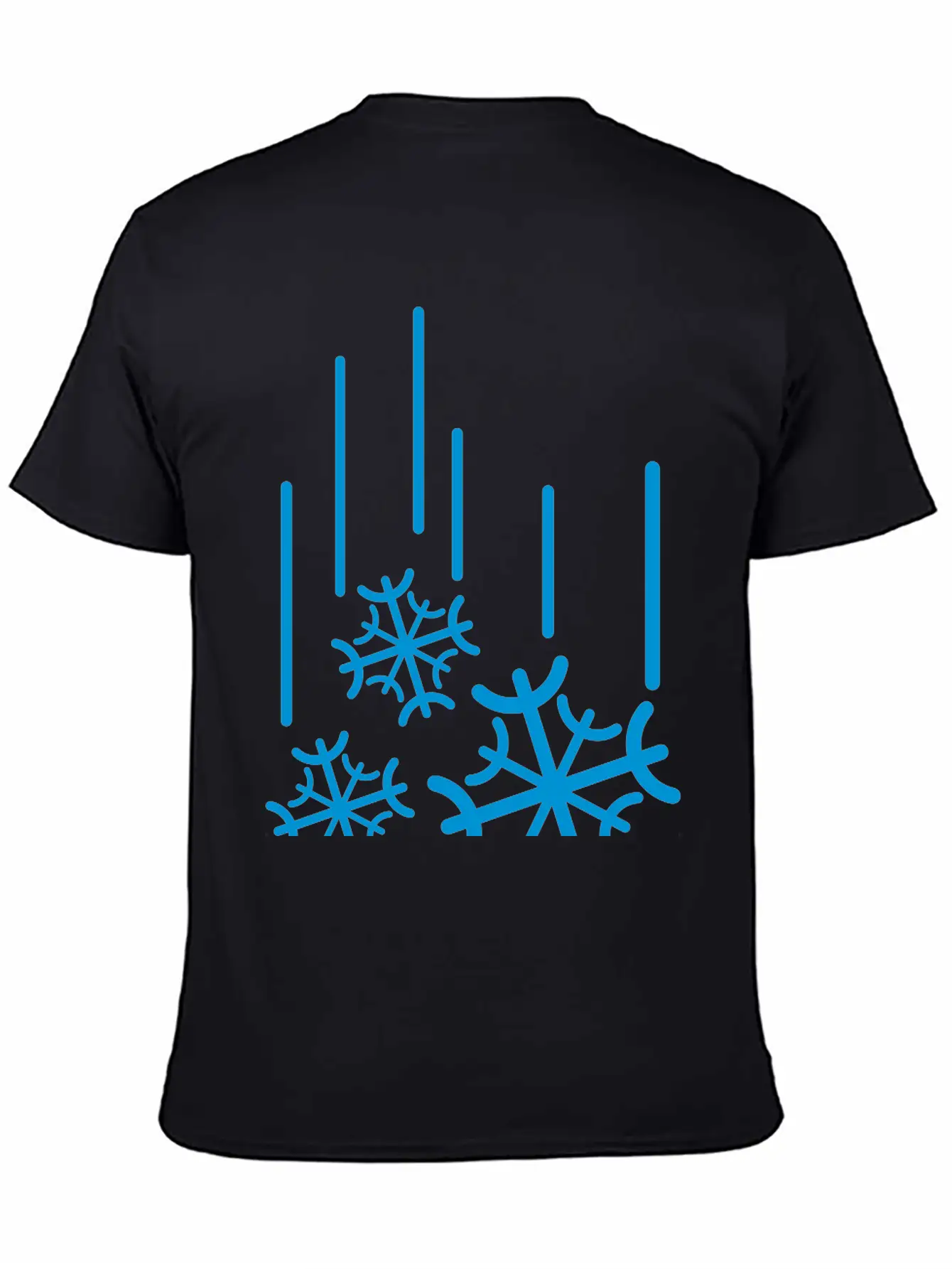 Snowflocken_fallen__f1 Stylish Everyday T-Shirt – Unisex Basic Cotton Tee