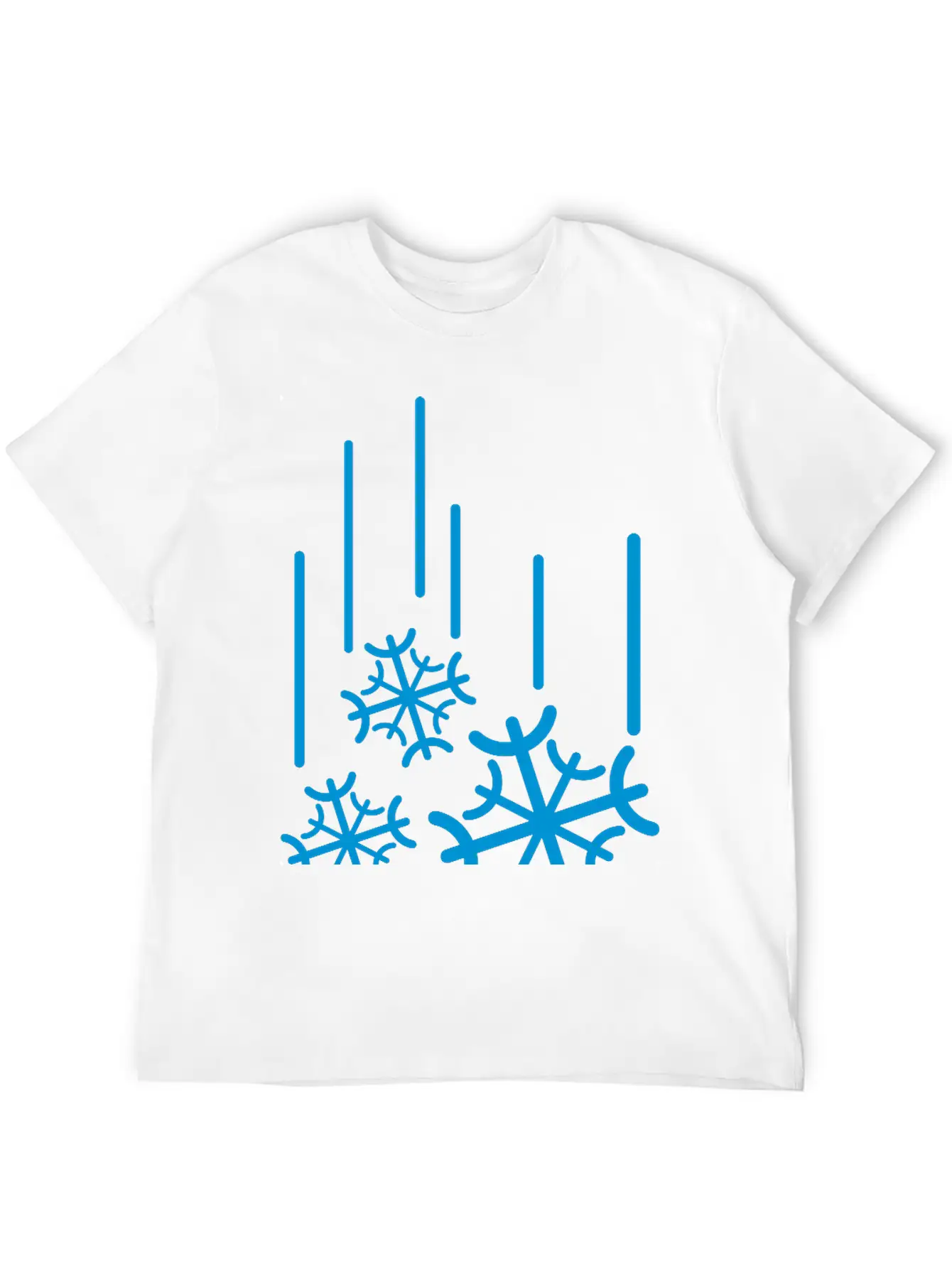 Snowflocken_fallen__f1 Stylish Everyday T-Shirt – Unisex Basic Cotton Tee