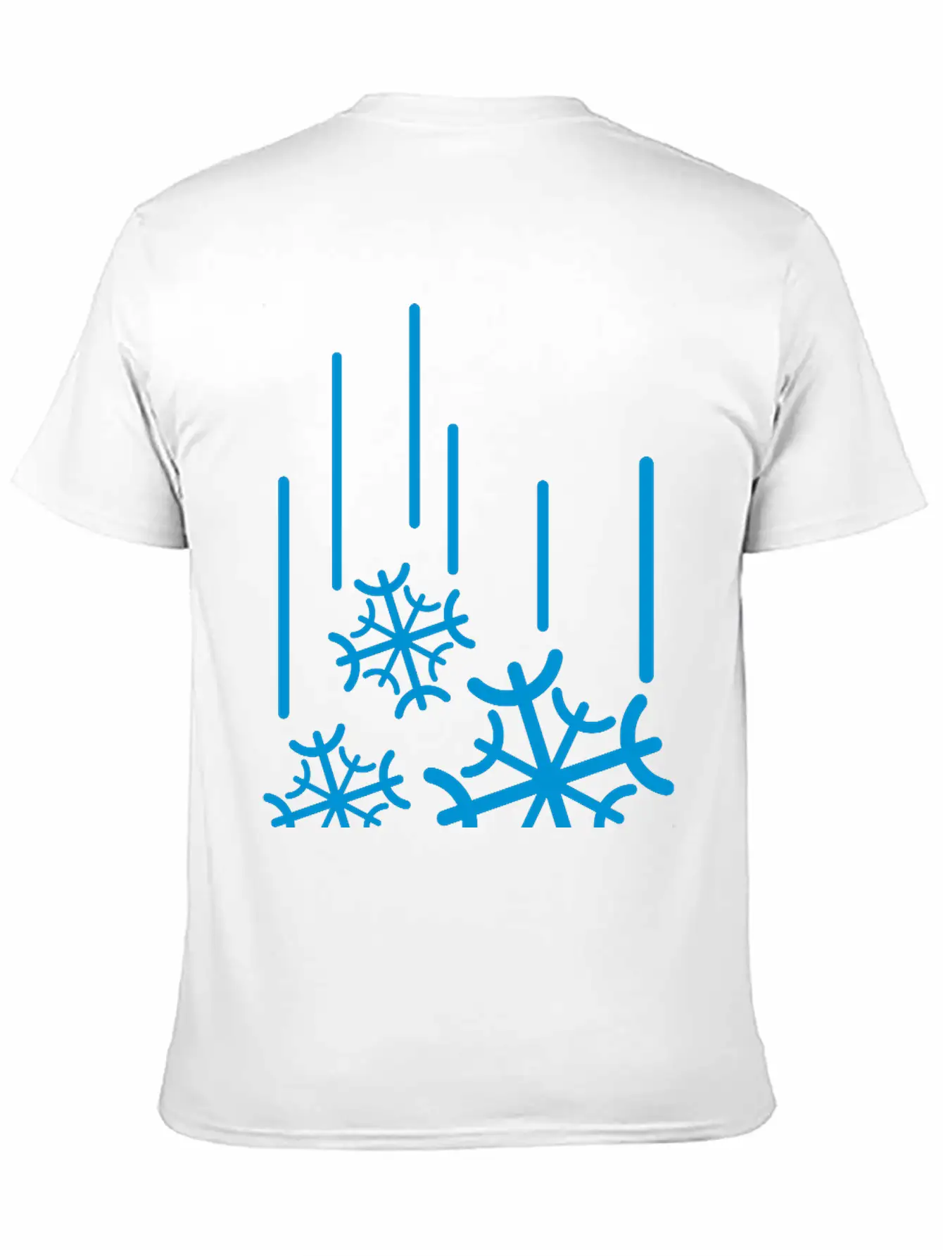 Snowflocken_fallen__f1 Stylish Everyday T-Shirt – Unisex Basic Cotton Tee