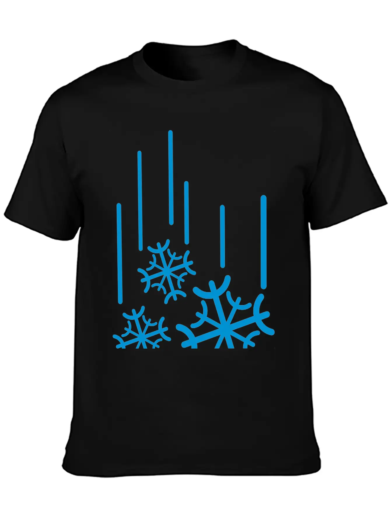 Snowflocken_fallen__f1 Stylish Everyday T-Shirt – Unisex Basic Cotton Tee