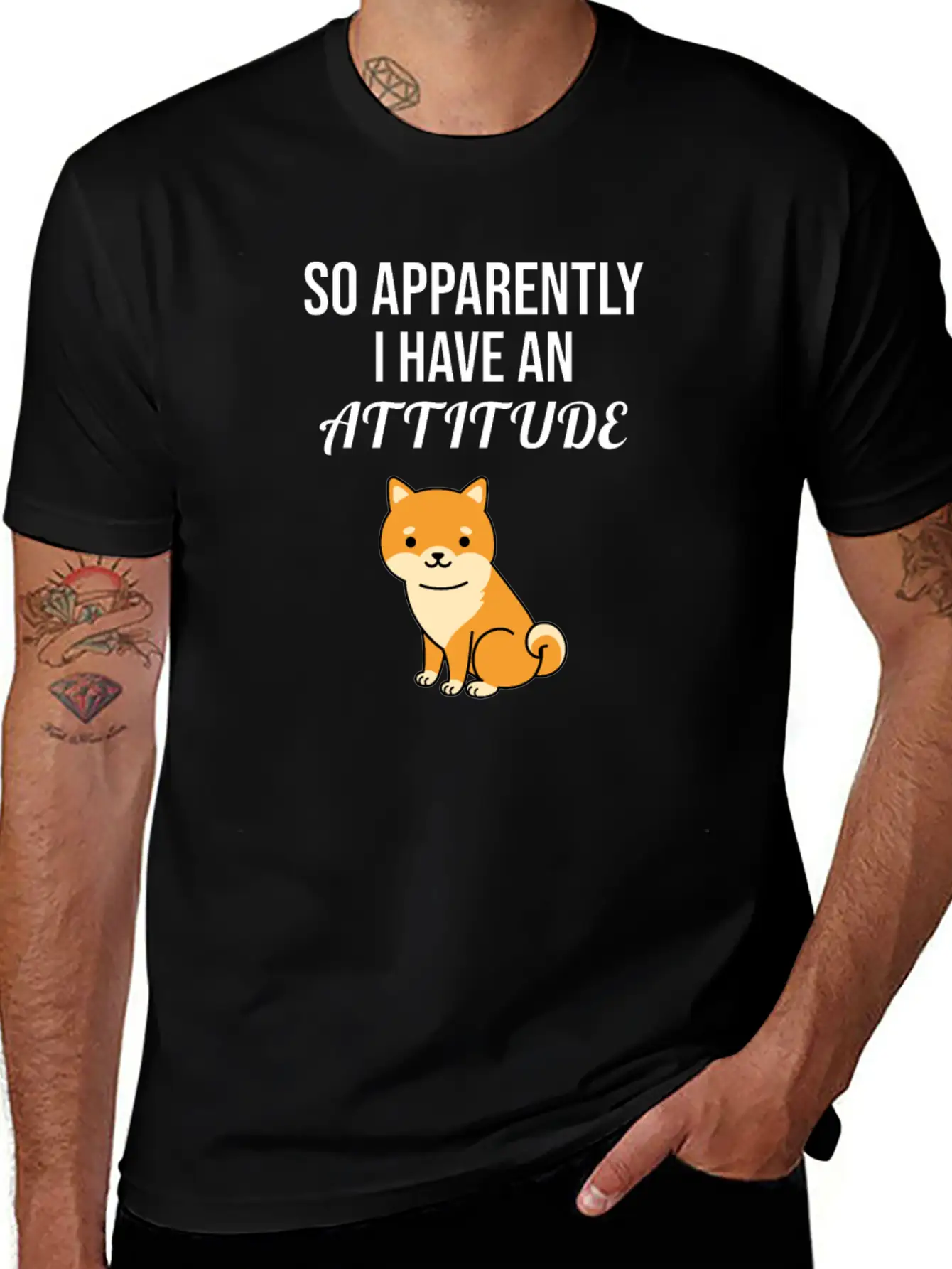 So Apparently I Have An Attitude Stylish Everyday T-Shirt – Unisex Basic Cotton Tee
