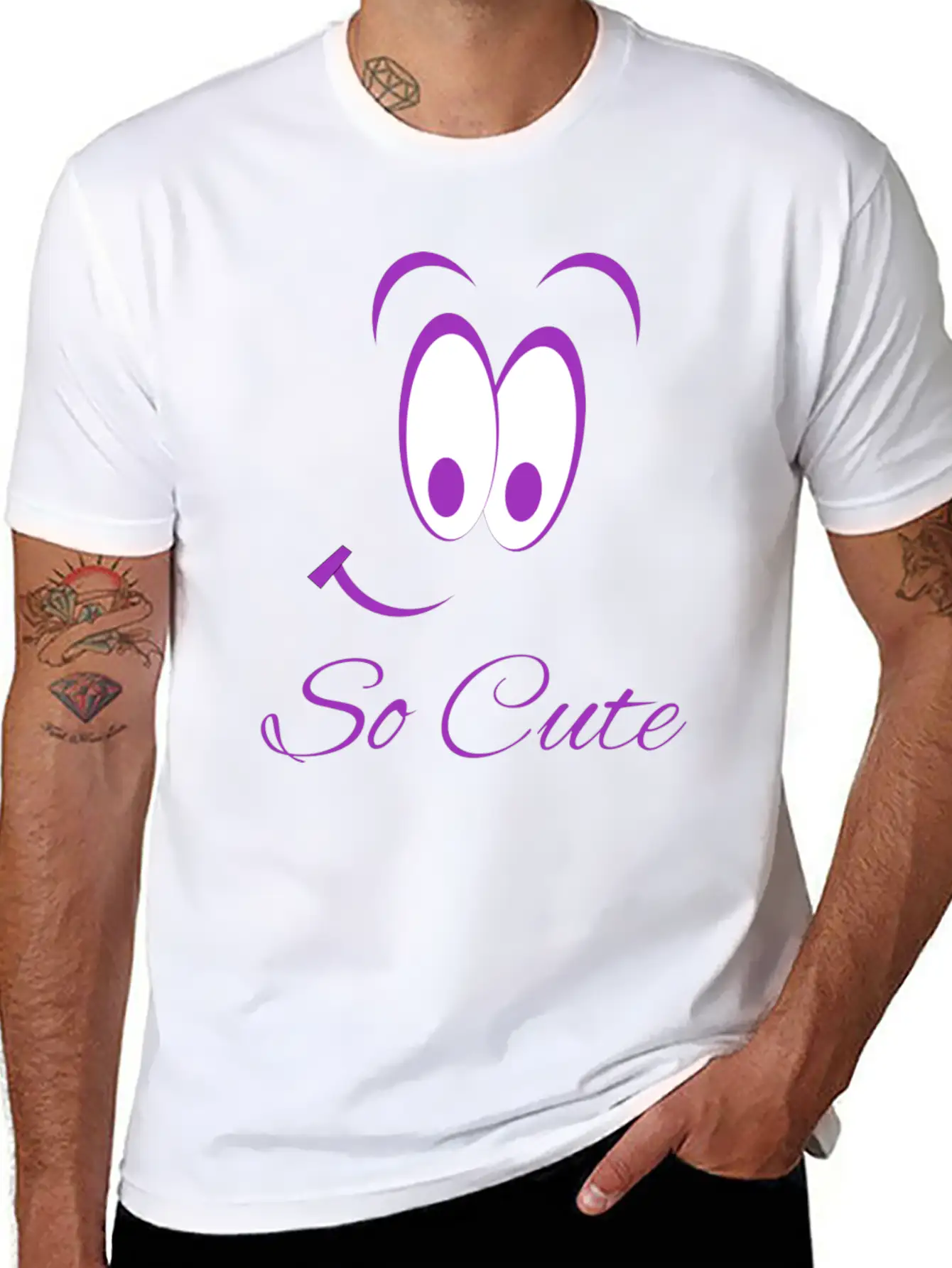 So Cute Comfortable Minimalist Graphic Tee – Summer Style Essential