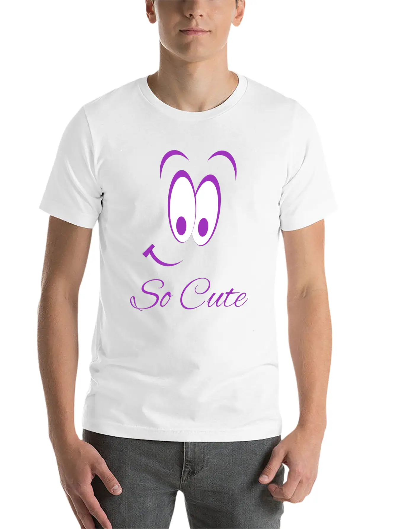 So Cute Comfortable Minimalist Graphic Tee – Summer Style Essential