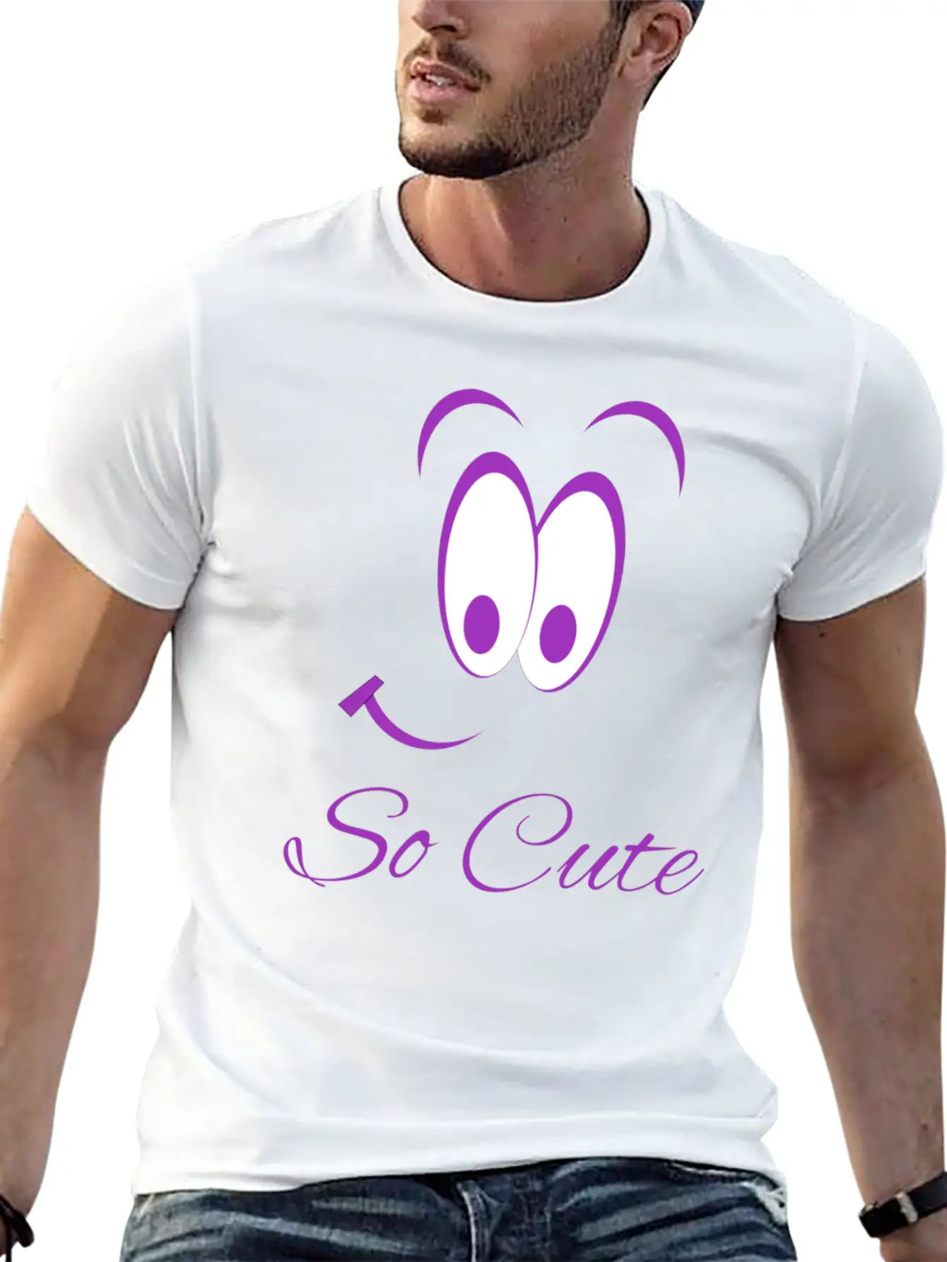 So Cute Comfortable Minimalist Graphic Tee – Summer Style Essential