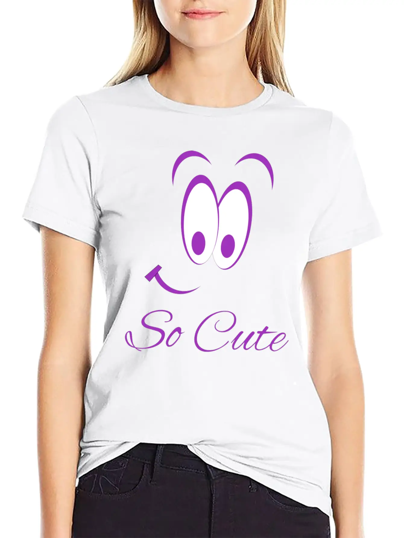 So Cute Comfortable Minimalist Graphic Tee – Summer Style Essential