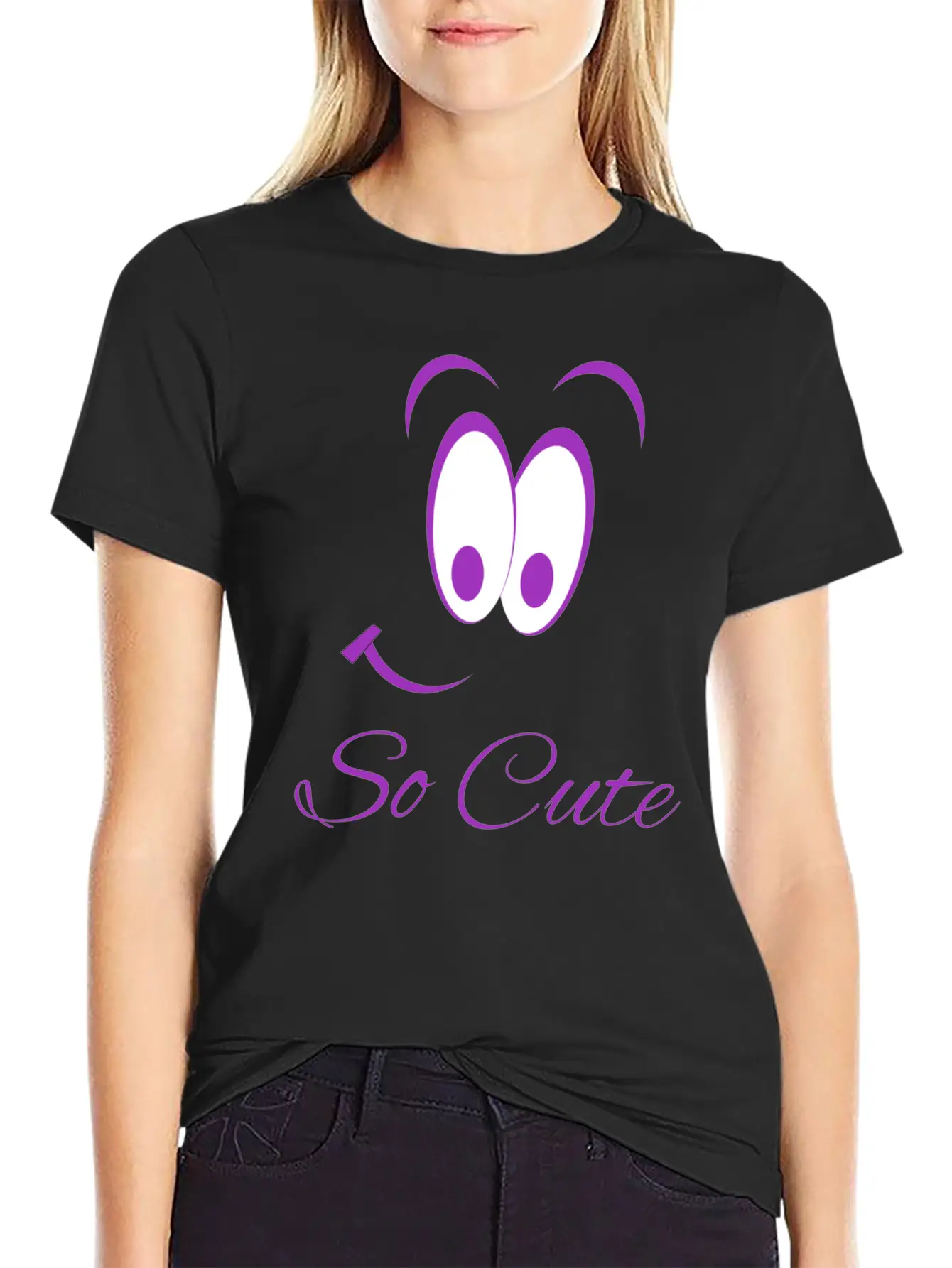 So Cute Comfortable Minimalist Graphic Tee – Summer Style Essential