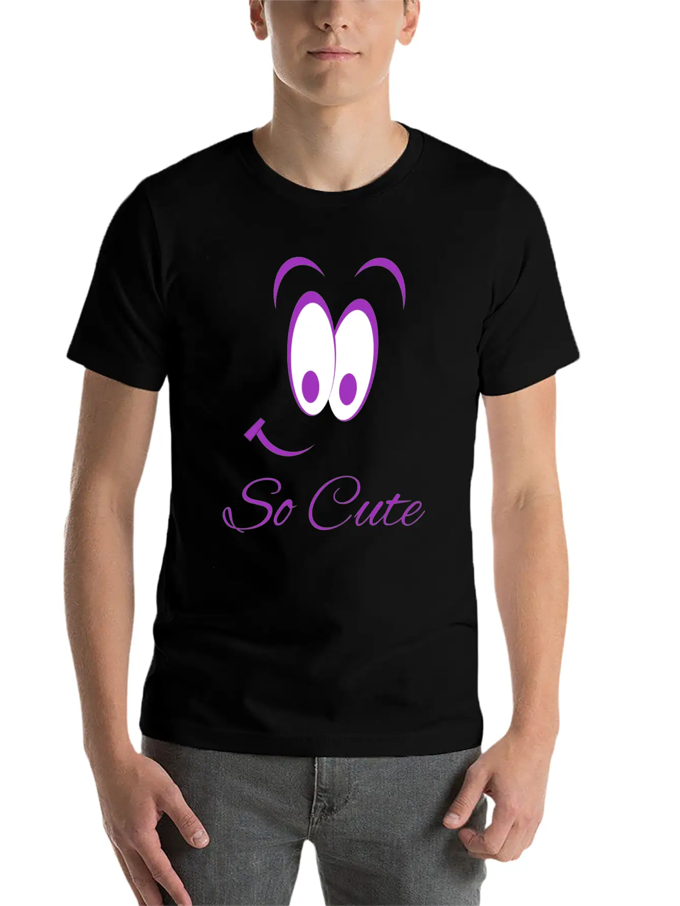 So Cute Comfortable Minimalist Graphic Tee – Summer Style Essential