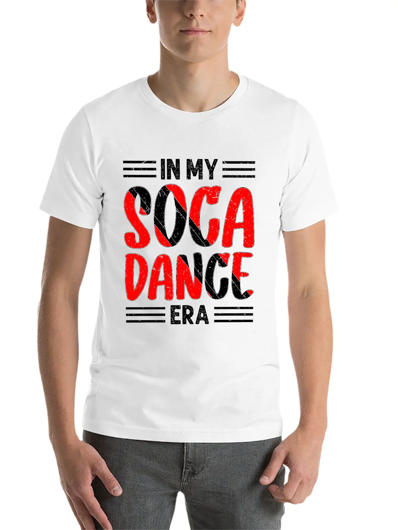 Soca Dance Trinidad Tobago Unisex Short Sleeve Soft Cotton T-Shirt – Casual Everyday Wear
