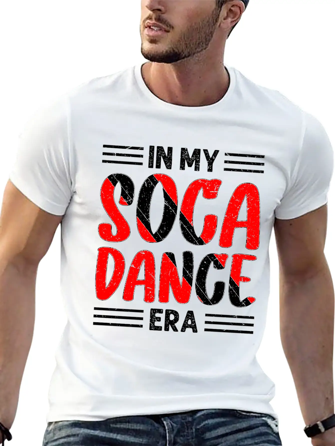Soca Dance Trinidad Tobago Unisex Short Sleeve Soft Cotton T-Shirt – Casual Everyday Wear