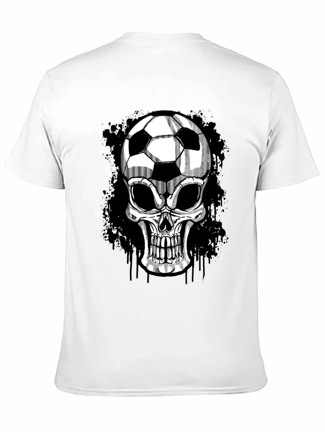 Soccer Ball Skull Sport Goal Game Football Gift Timeless Short Sleeve Tee – Comfy And Minimalist Design