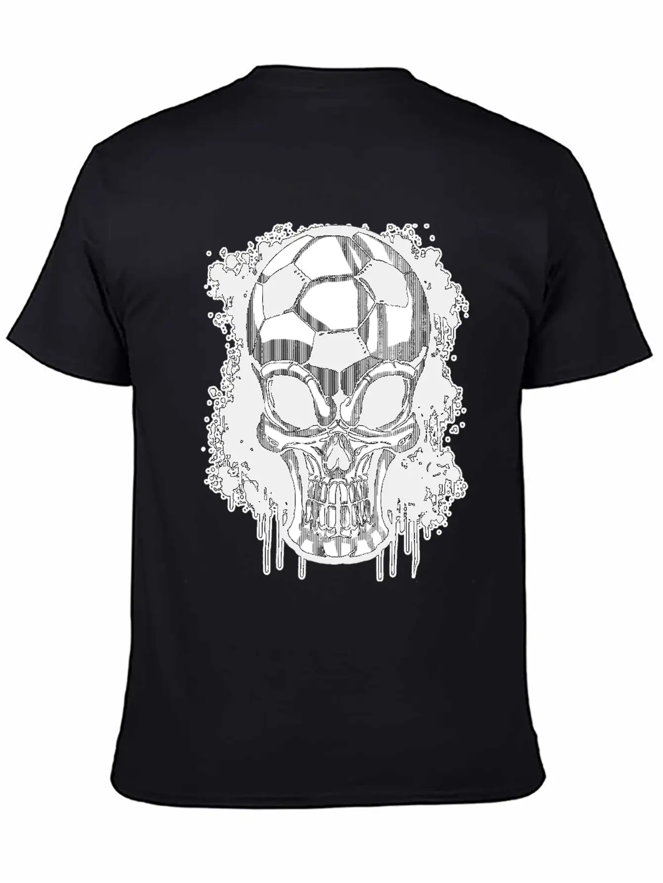 Soccer Ball Skull Sport Goal Game Football Gift Timeless Short Sleeve Tee – Comfy And Minimalist Design