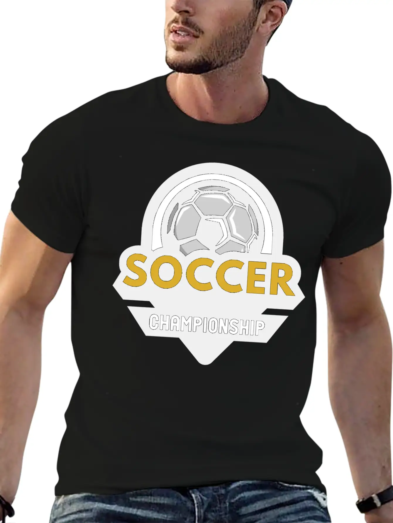 Soccer Championship Essential Unisex Summer Tee – Soft Cotton Casual Fit