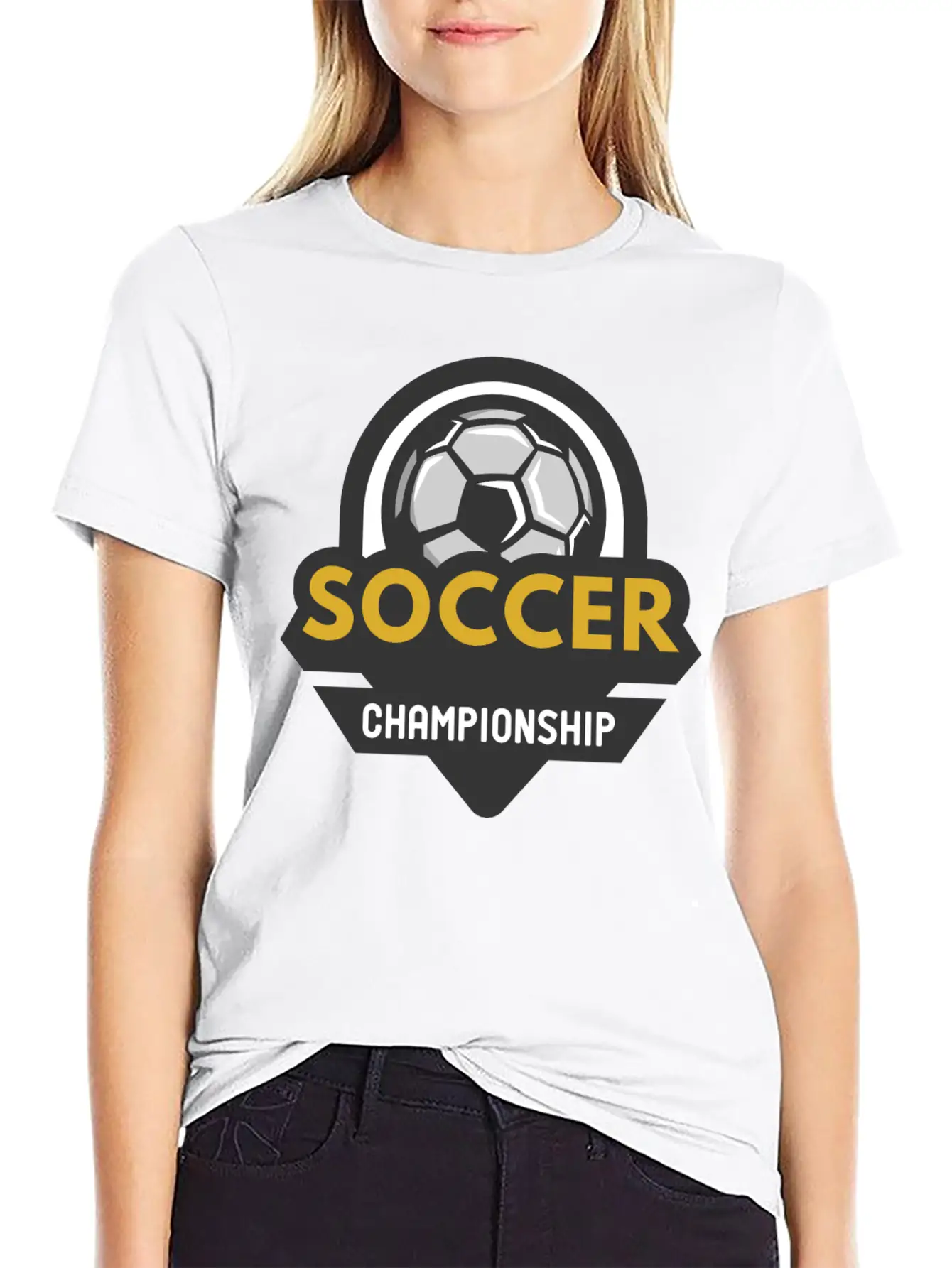 Soccer Championship Essential Unisex Summer Tee – Soft Cotton Casual Fit