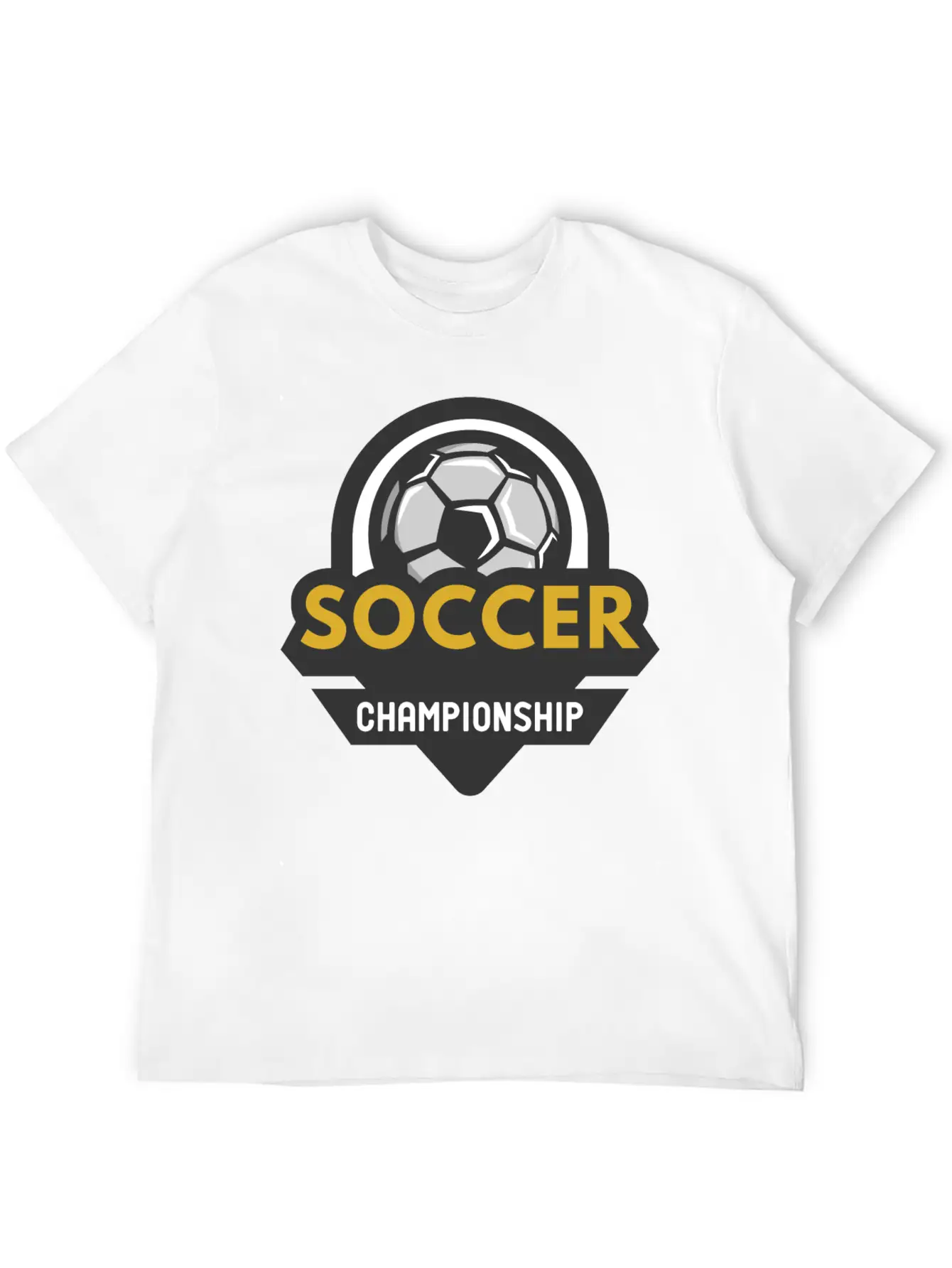 Soccer Championship Essential Unisex Summer Tee – Soft Cotton Casual Fit