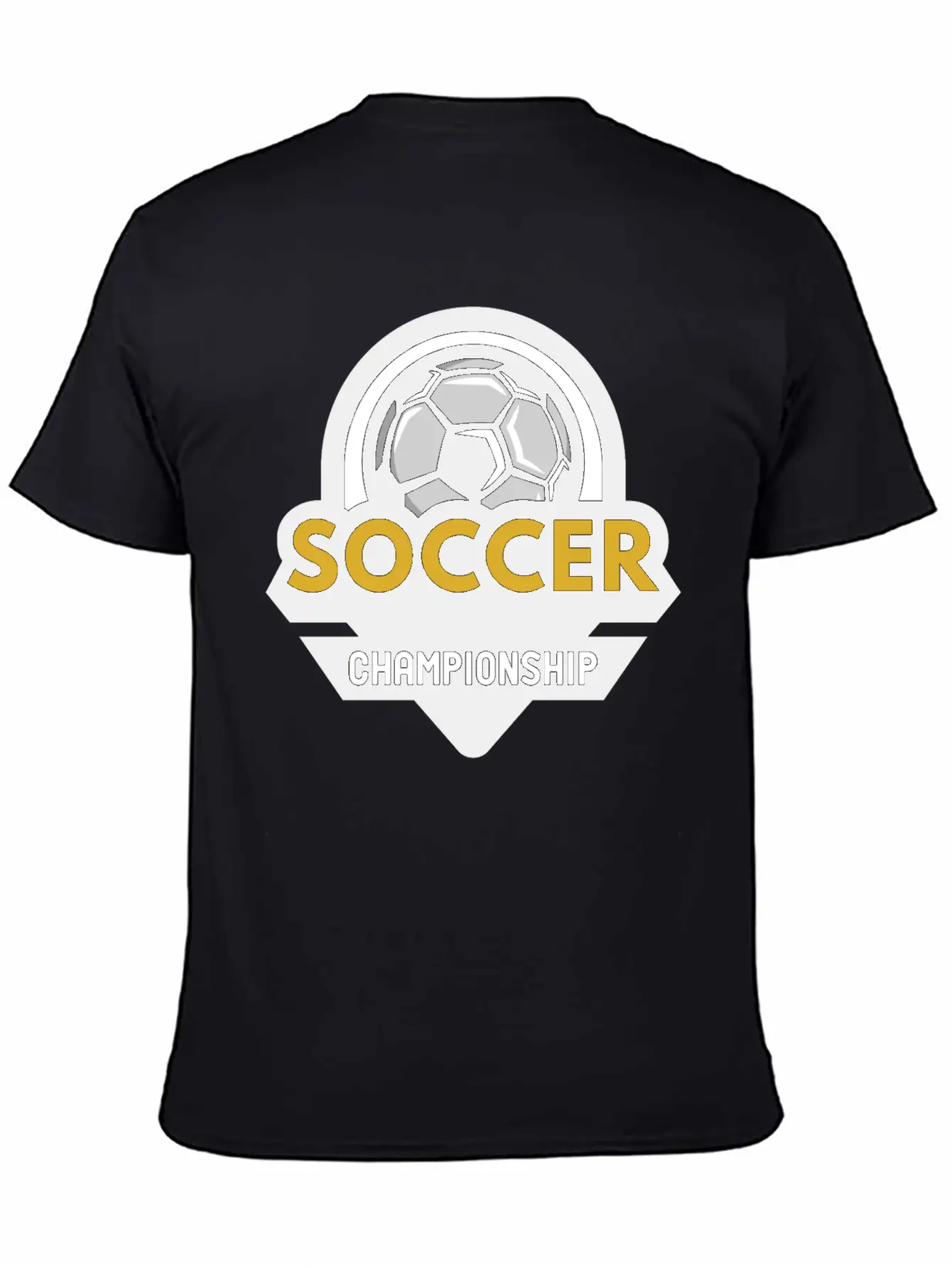 Soccer Championship Essential Unisex Summer Tee – Soft Cotton Casual Fit